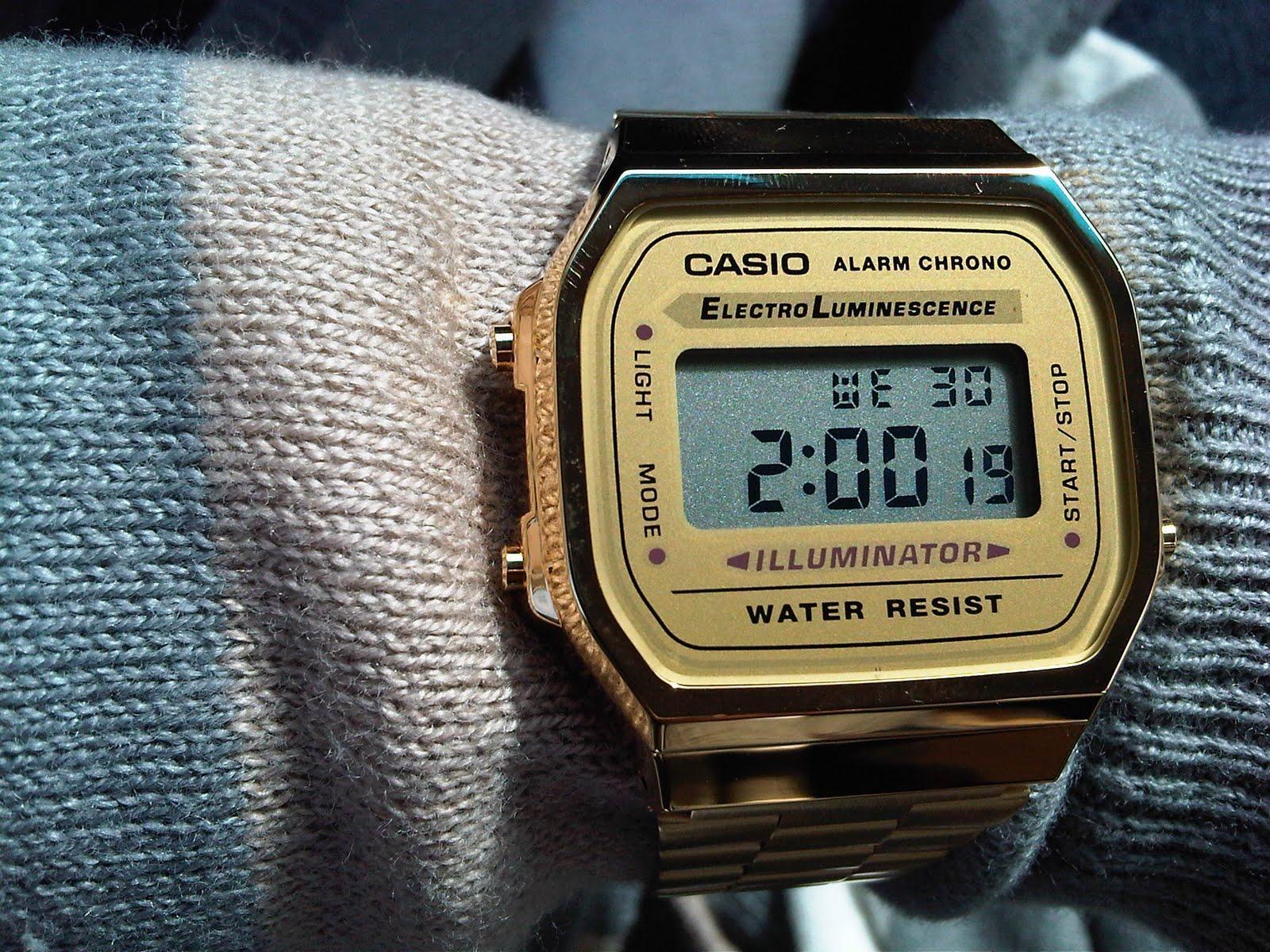 HD wallpapers Classic Casio Gold WatchWatch Wallpapers