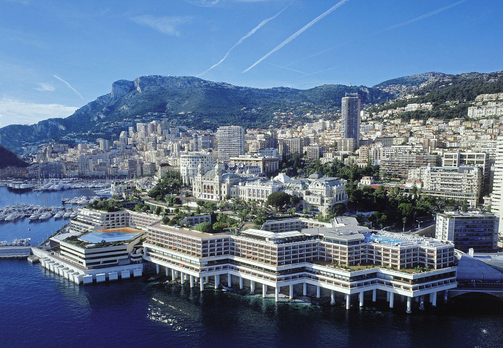 View of the city of Monte Carlo, France wallpaper and image
