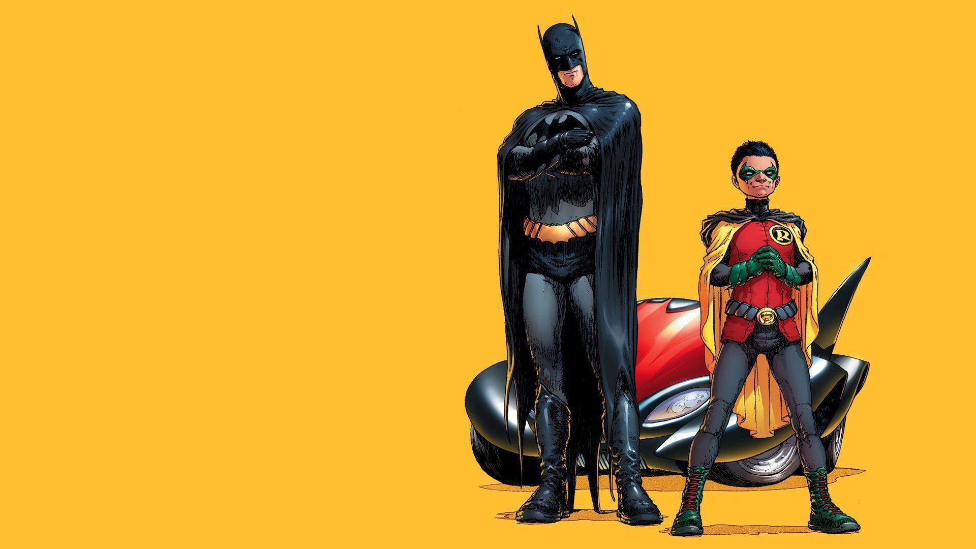 Batman and Robin Desktop Wallpaper