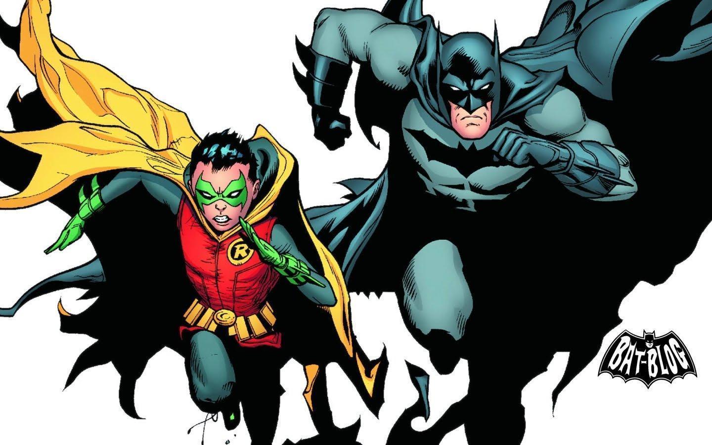 Batman & Robin Comic Wallpaper