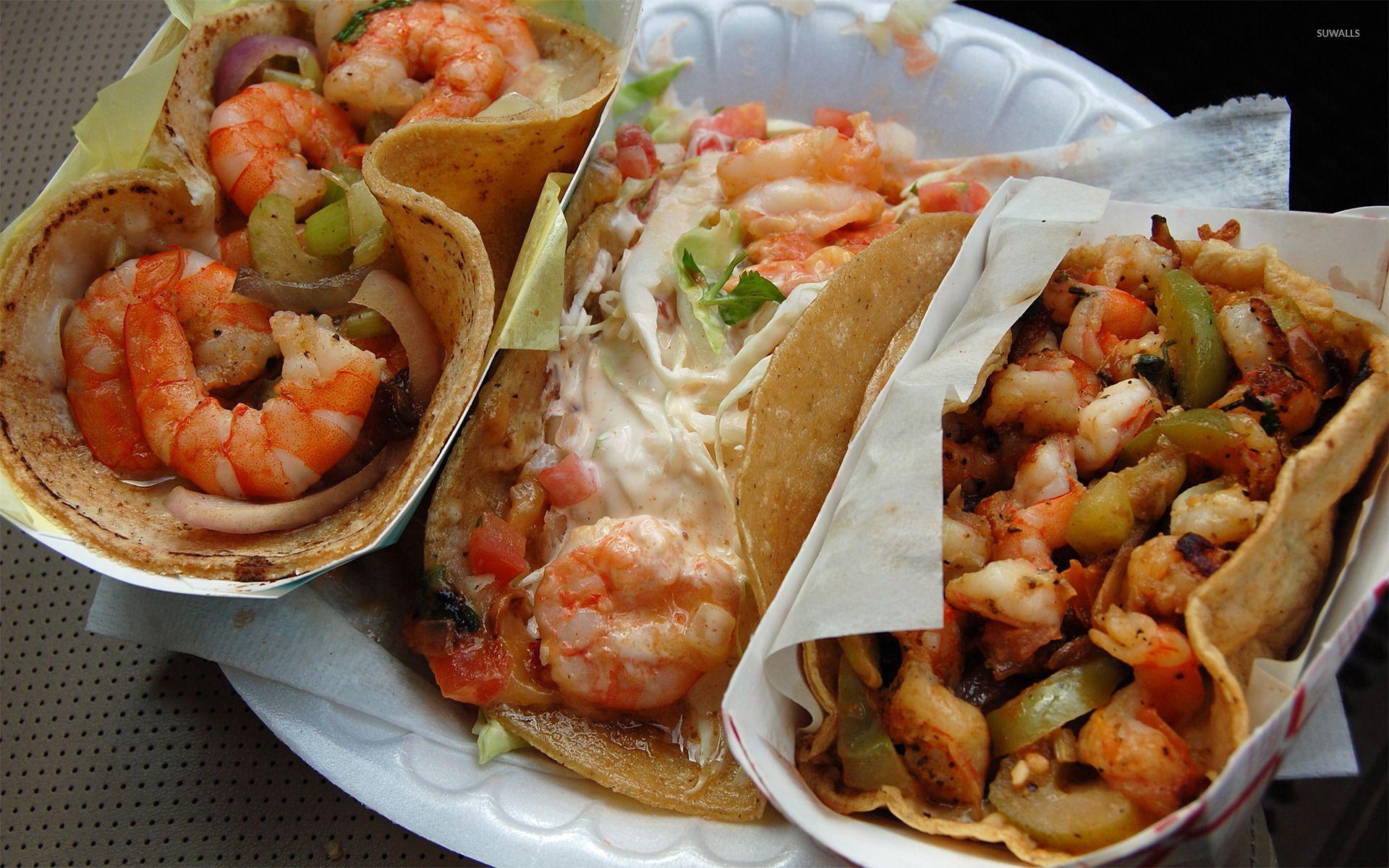 Shrimp tacos wallpaper wallpaper