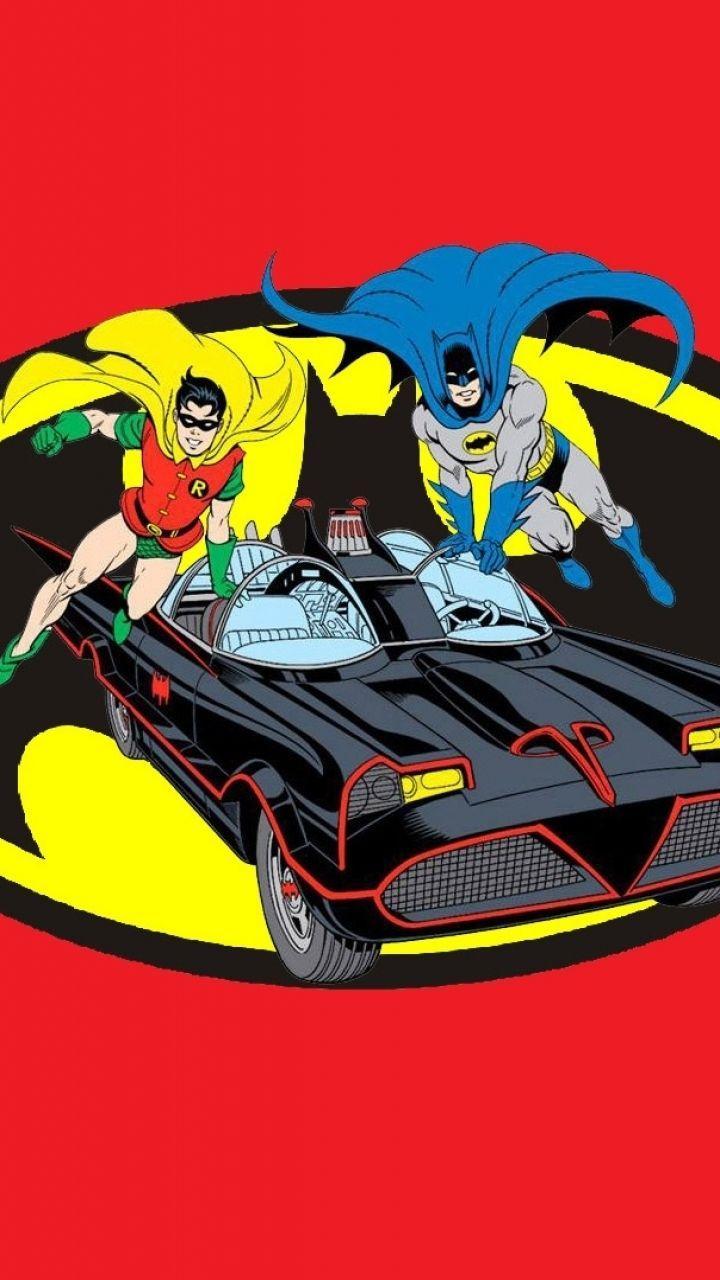 Comics Batman & Robin (720x1280) Wallpaper