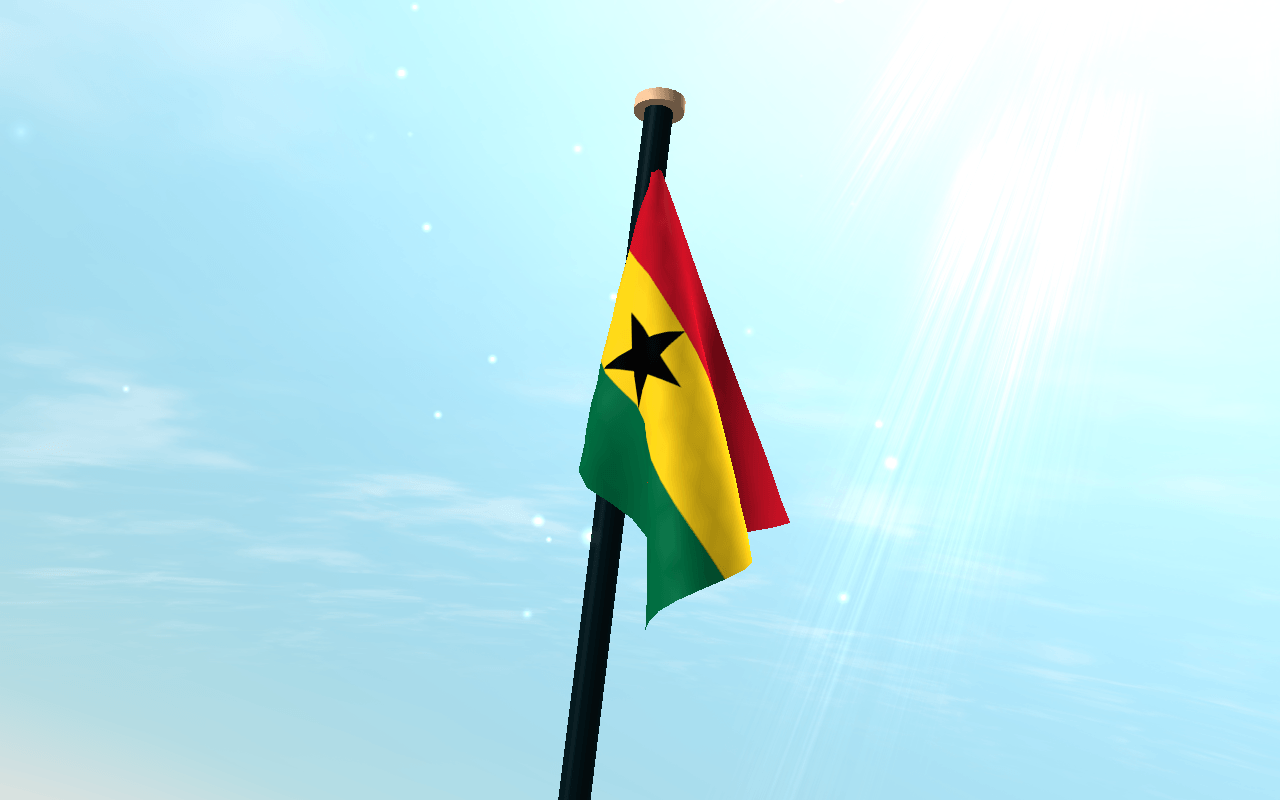 Ghana Flag 3D Free Wallpapers