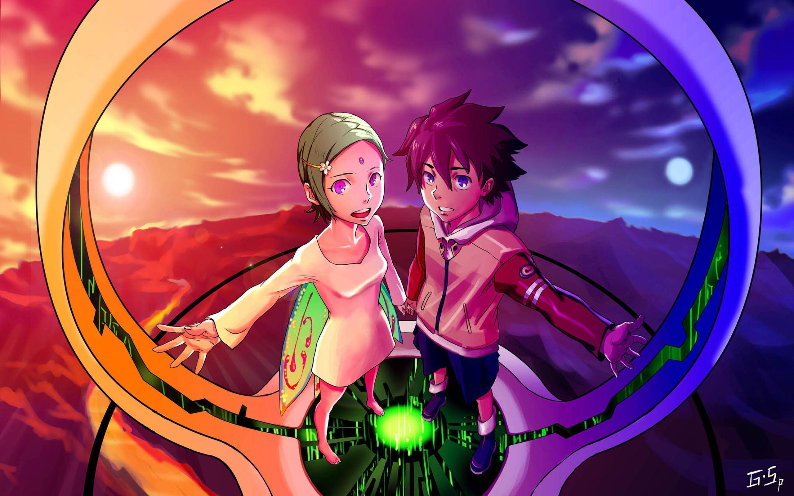 Girl and boy in the ring wallpaper and image