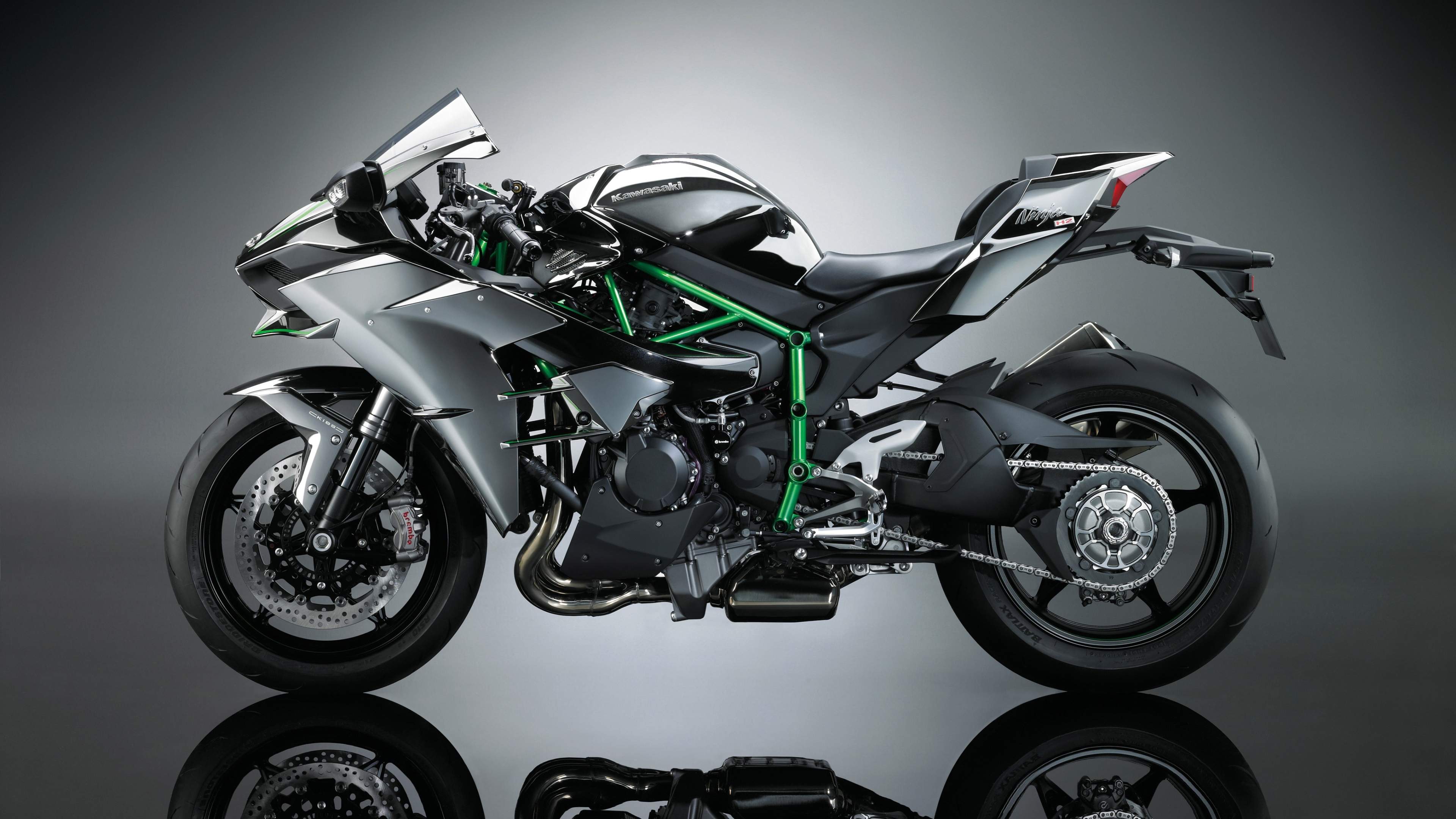 Kawasaki Ninja H2R UHD Wallpaper For DeskK Resolution