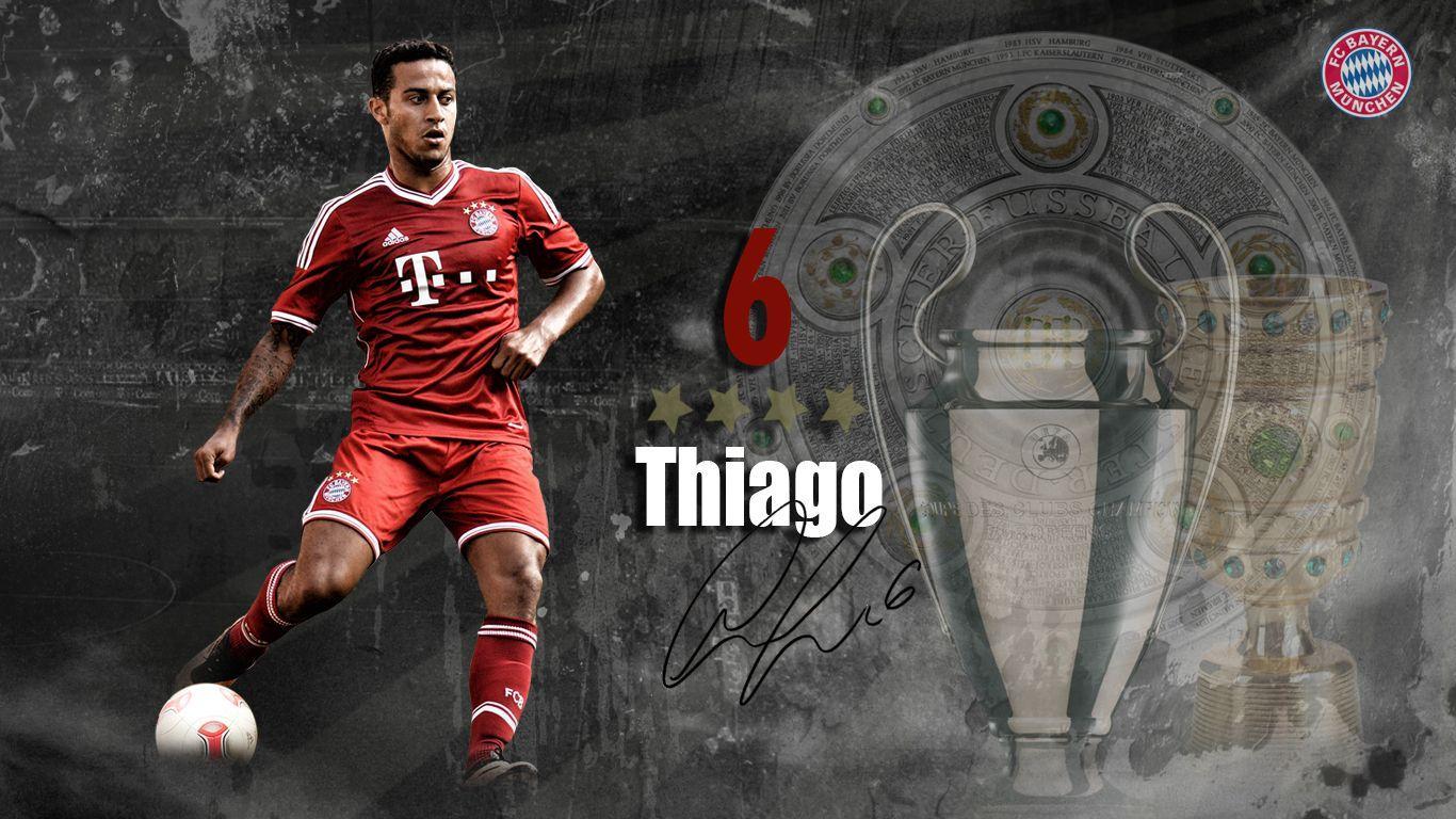 Thiago Alcantara Football Wallpaper
