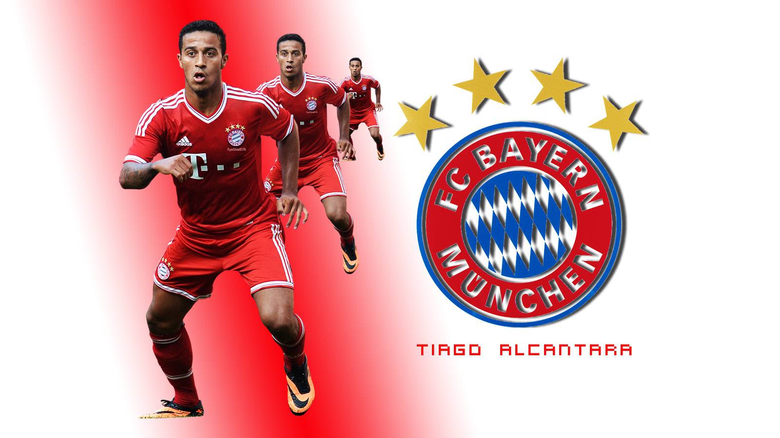 Thiago Alcântara FC Munich Wallpaper HD Wallpaper