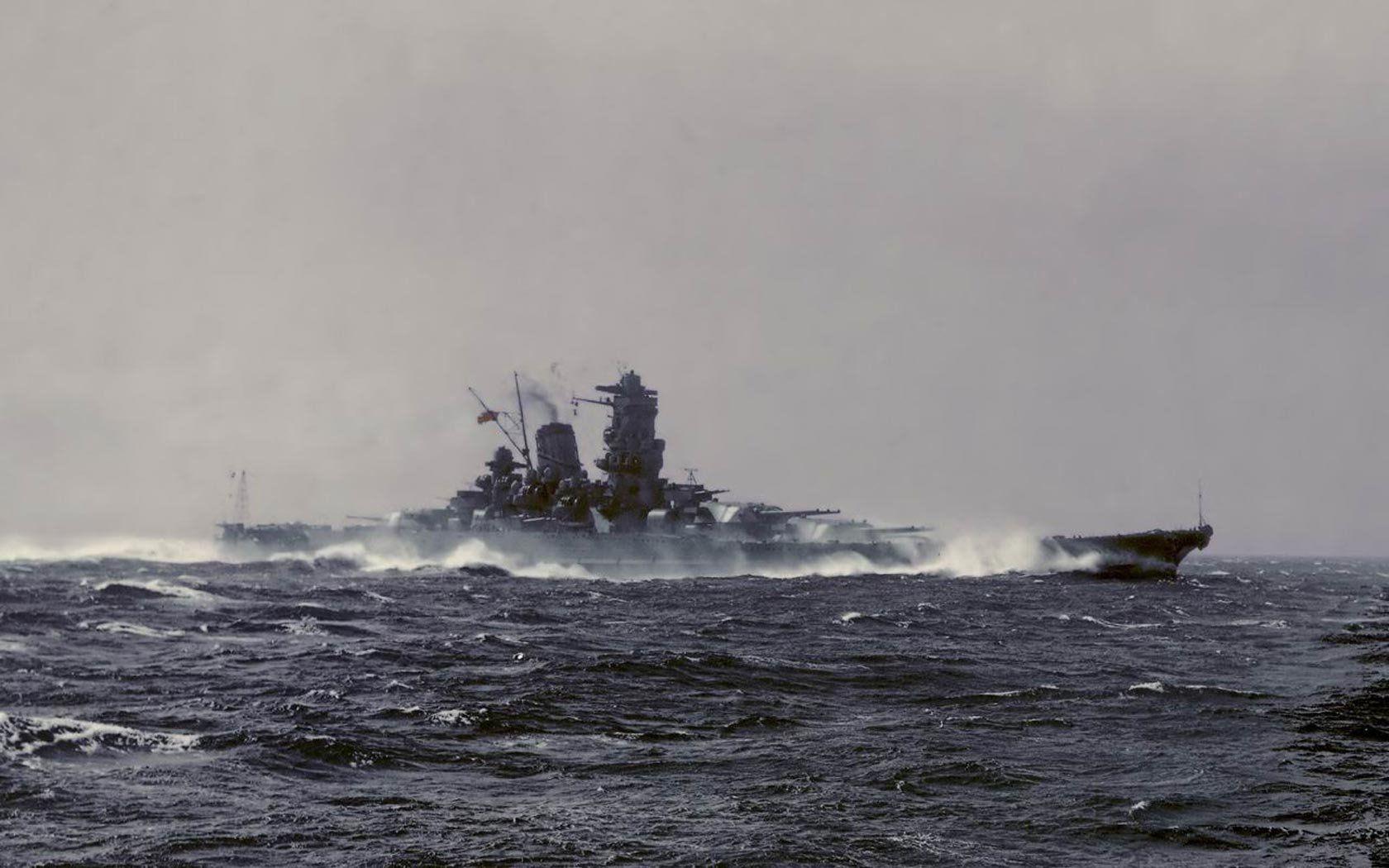 Japanese battleship Yamato HD Wallpaper and Background