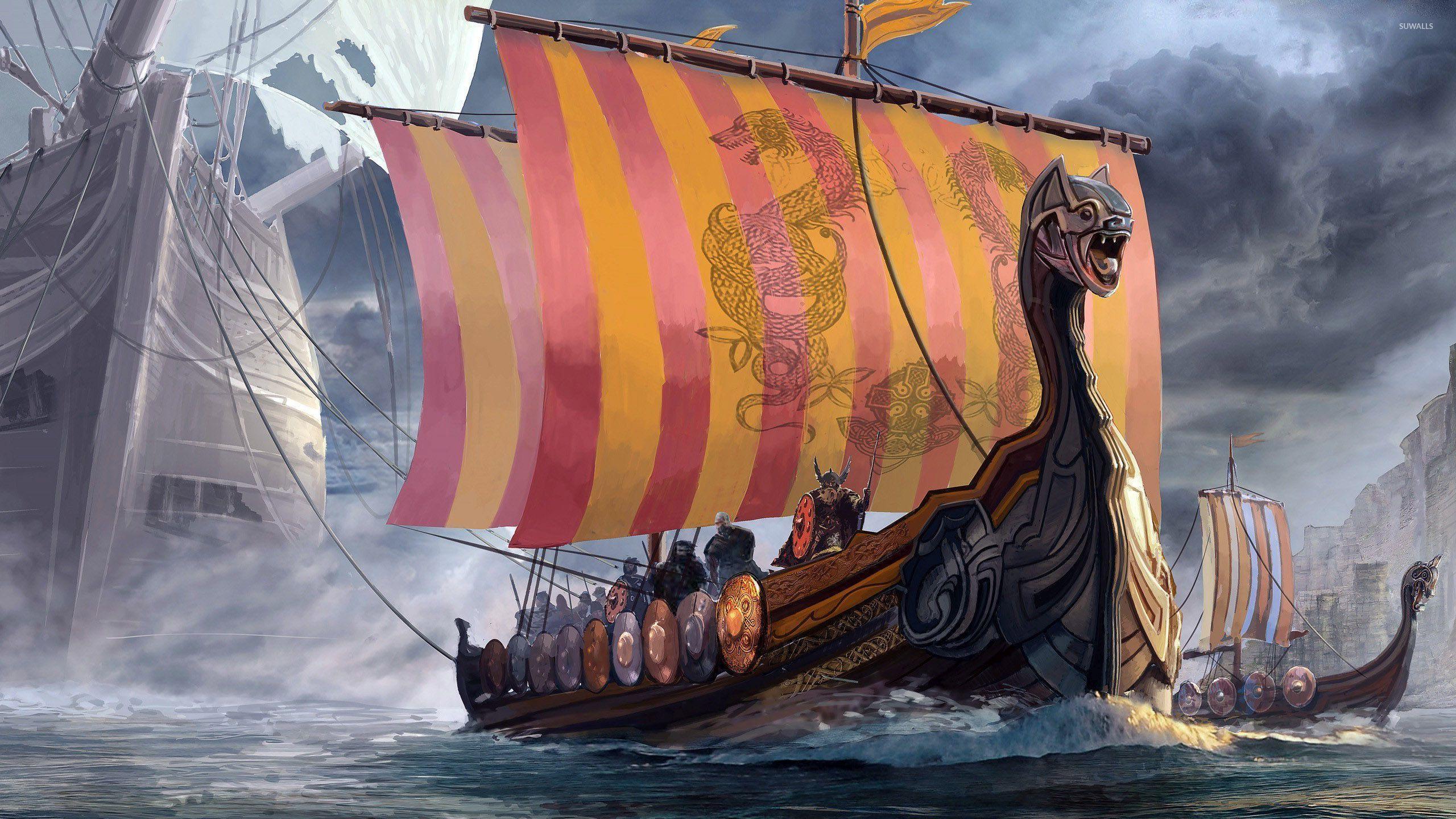 Vikings wallpaper Art wallpaper