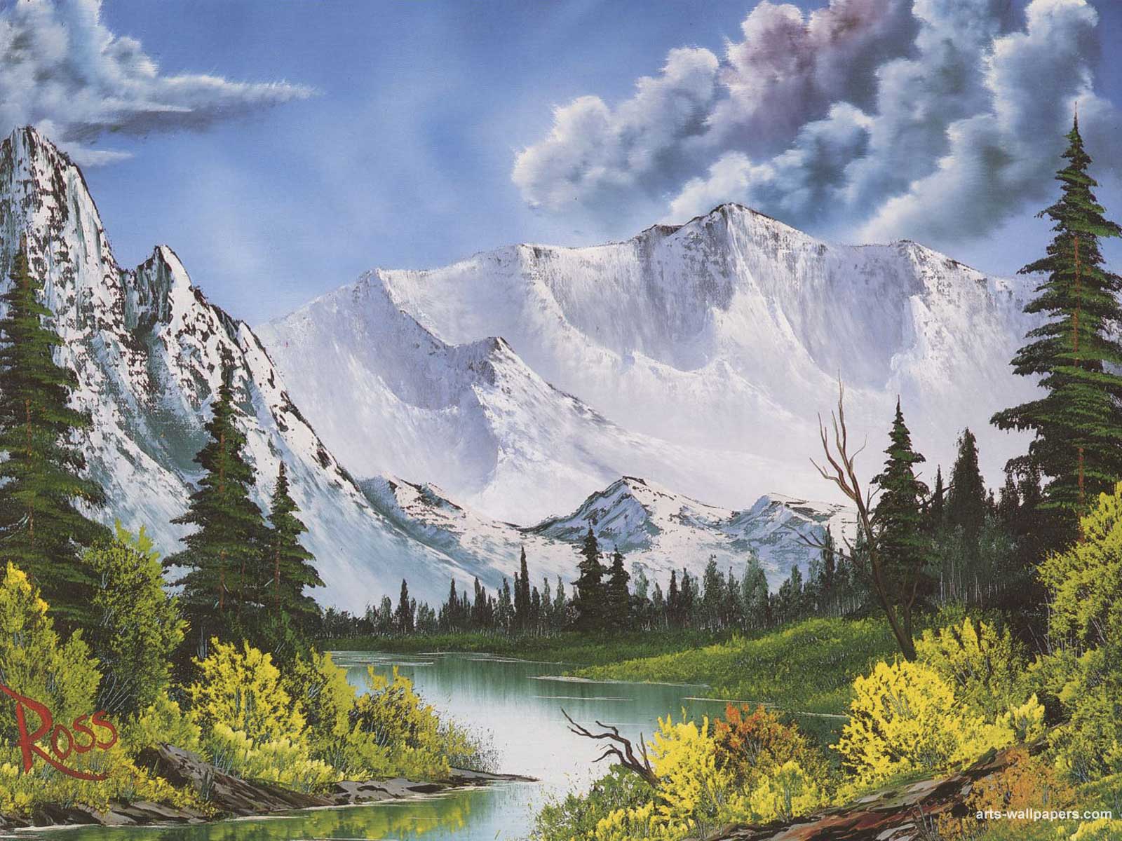 Bob Ross Wallpaper