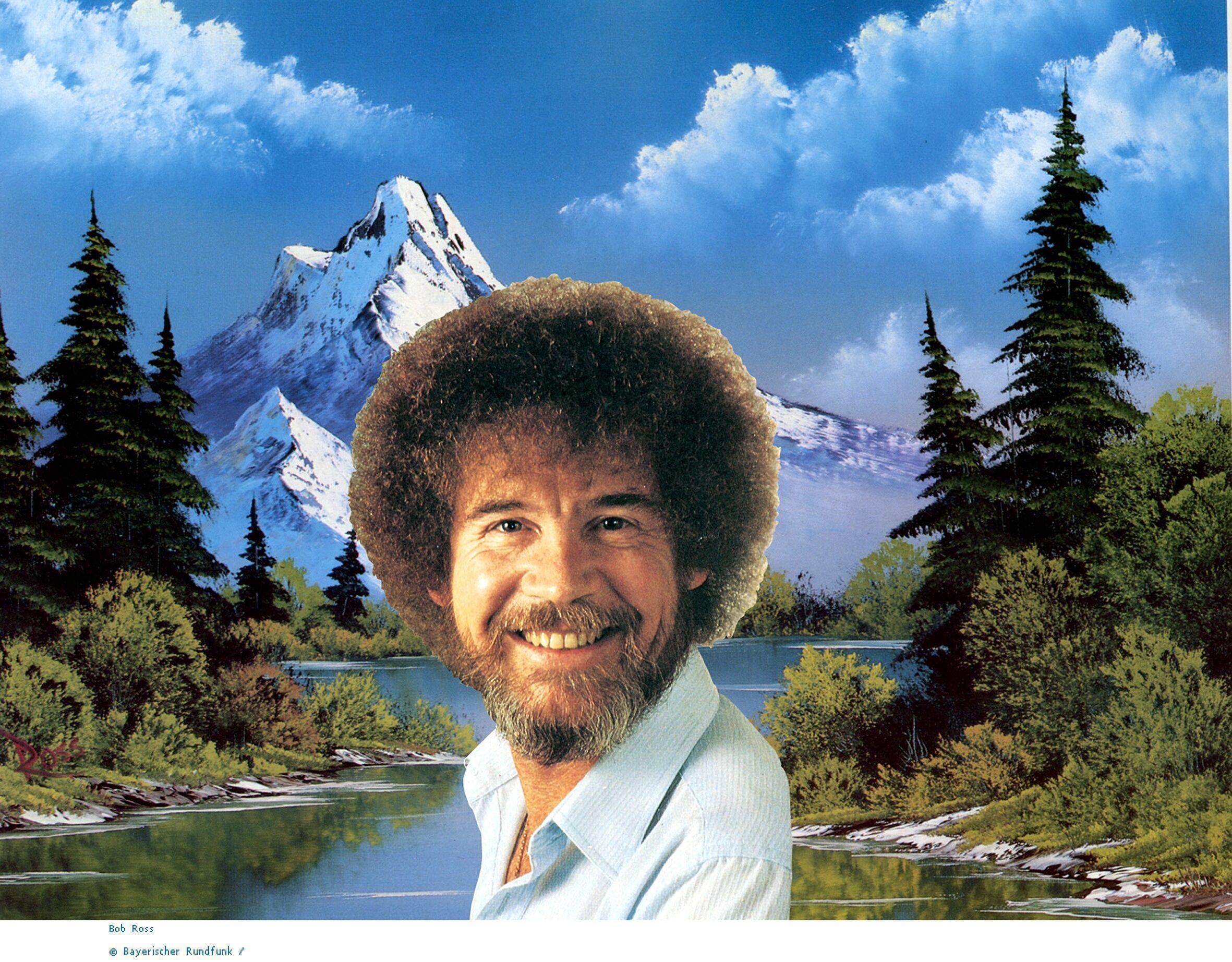 Bob Ross HD Wallpaper and Background Image