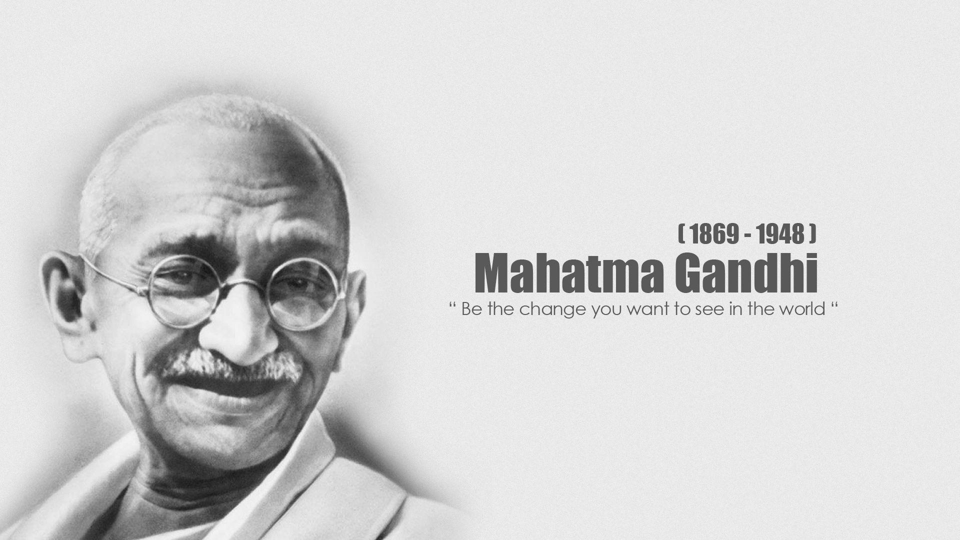 Mahatma Gandhi wide HD wallpapers and image