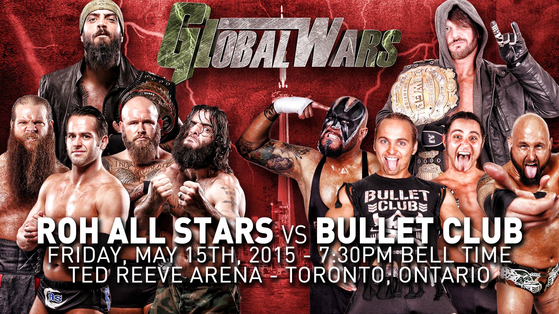 Ring of Honor's Global Wars Night 1 on iPPV, headlined