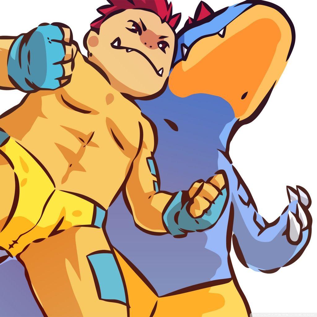 Feraligatr Pokemon HD desktop wallpaper, Fullscreen