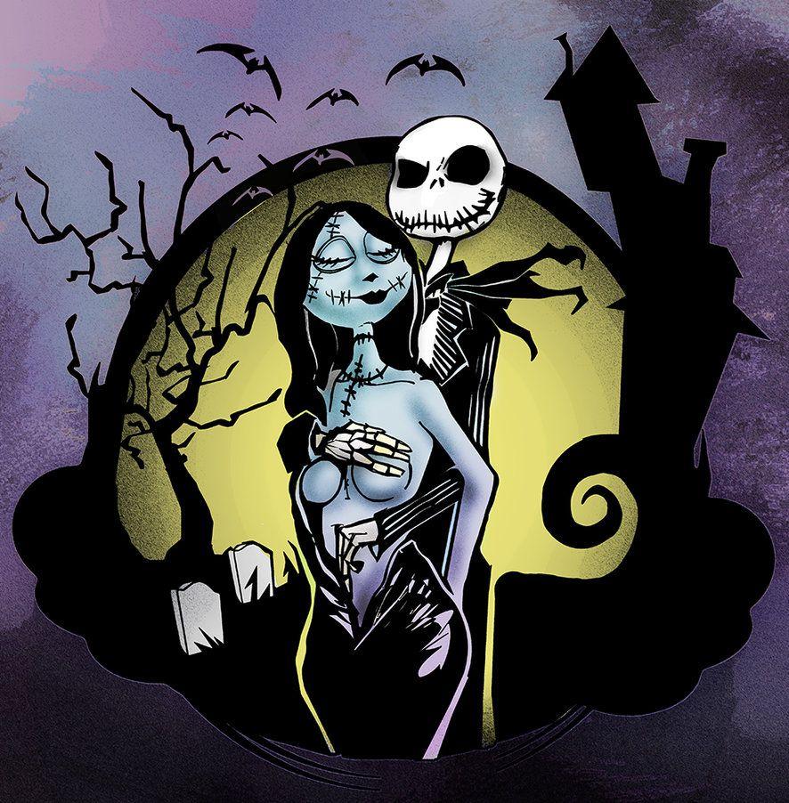 Jack and sally wallpaper for android