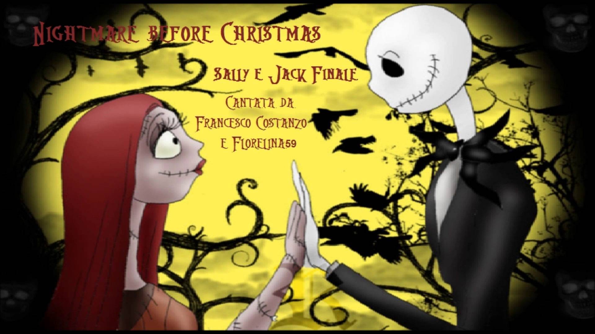 Nightmare before Christmas) Sally e Jack finale (Duetto con