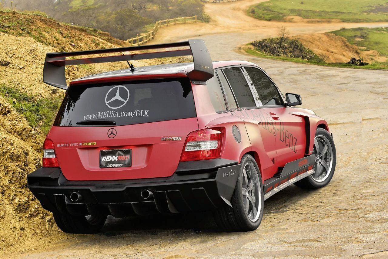 Mercedes GLK Tuner wallpaper Power Girl
