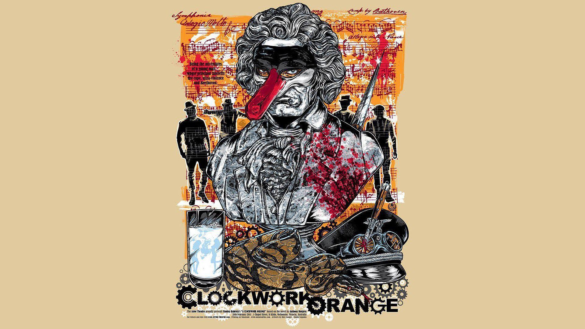 A Clockwork Orange Wallpaper Image Photo Picture Background