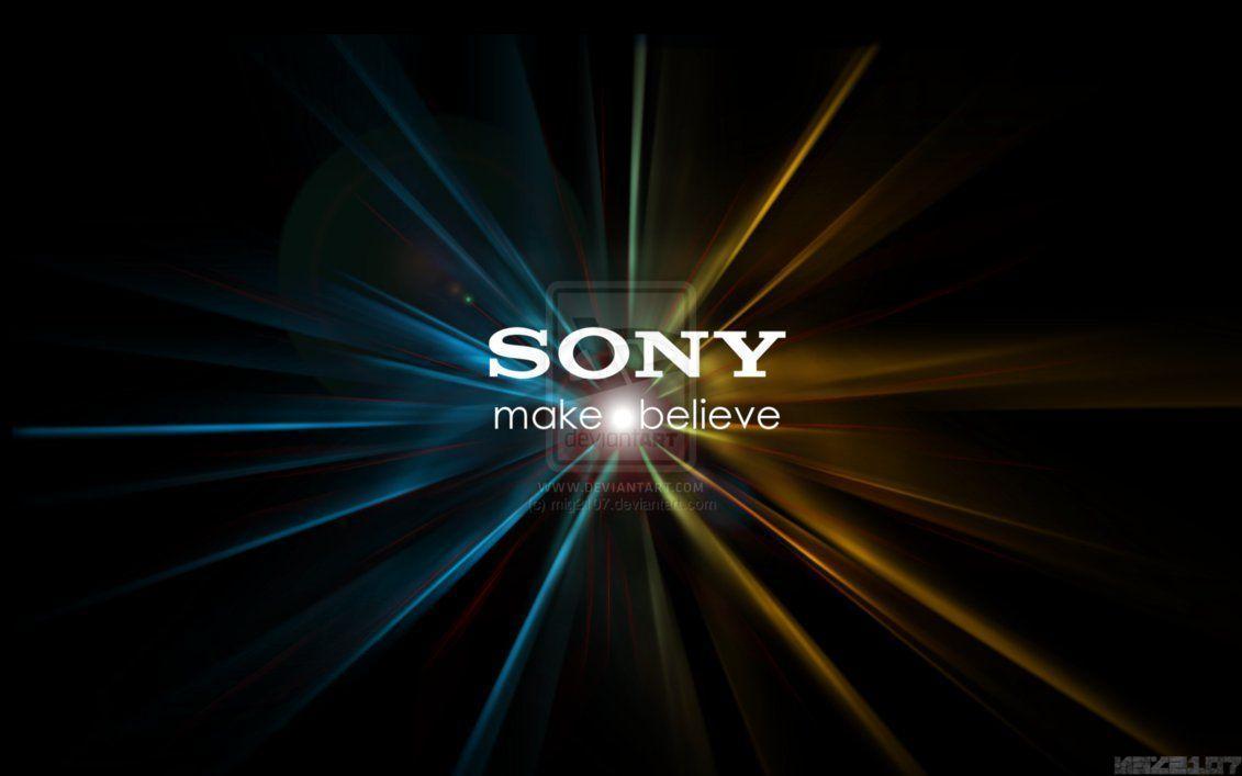 Abstract Light Sony Logo