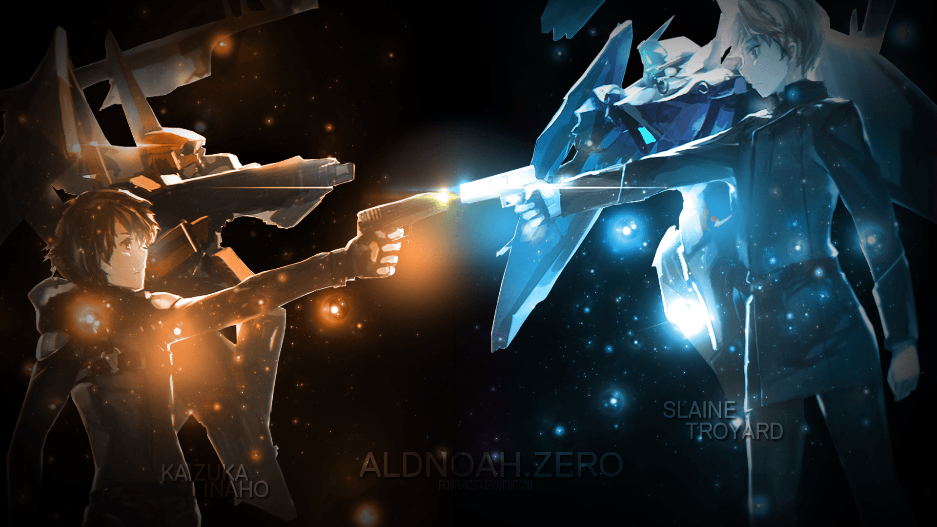 Anime Aldnoah.Zero HD Wallpaper by あき