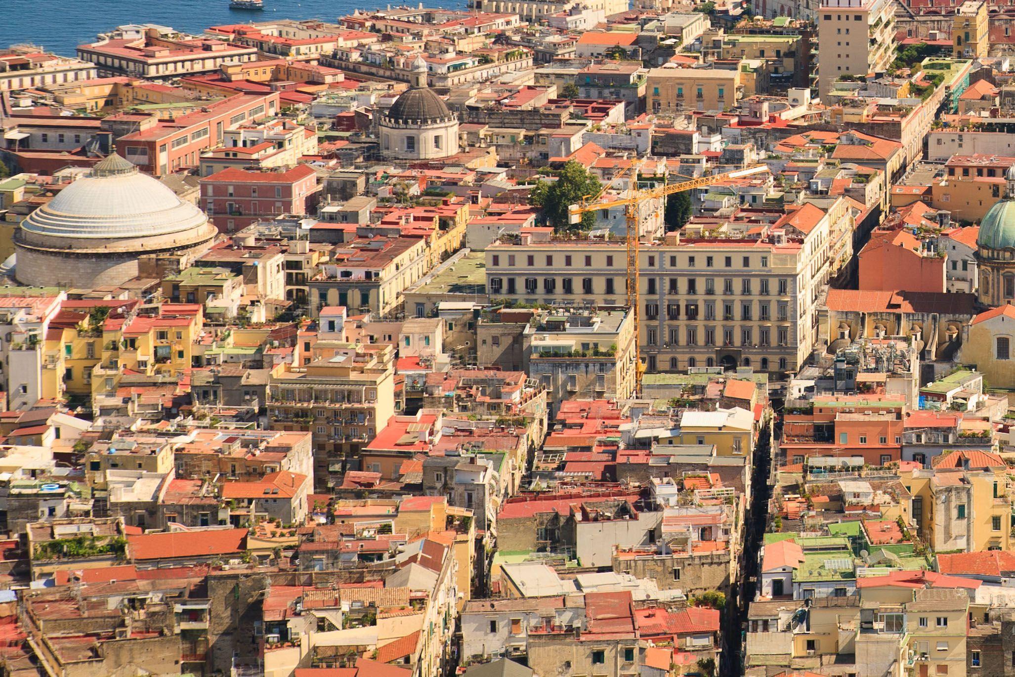 View from the fortress in Naples, Italy wallpaper and image