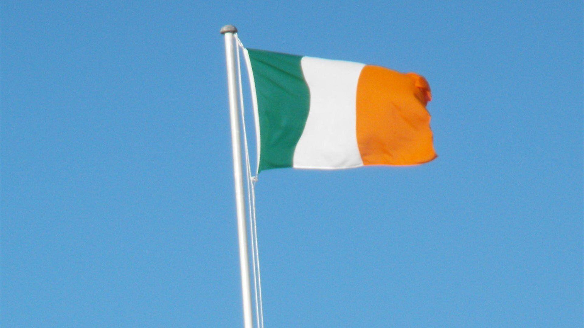 Irish Flag Flying