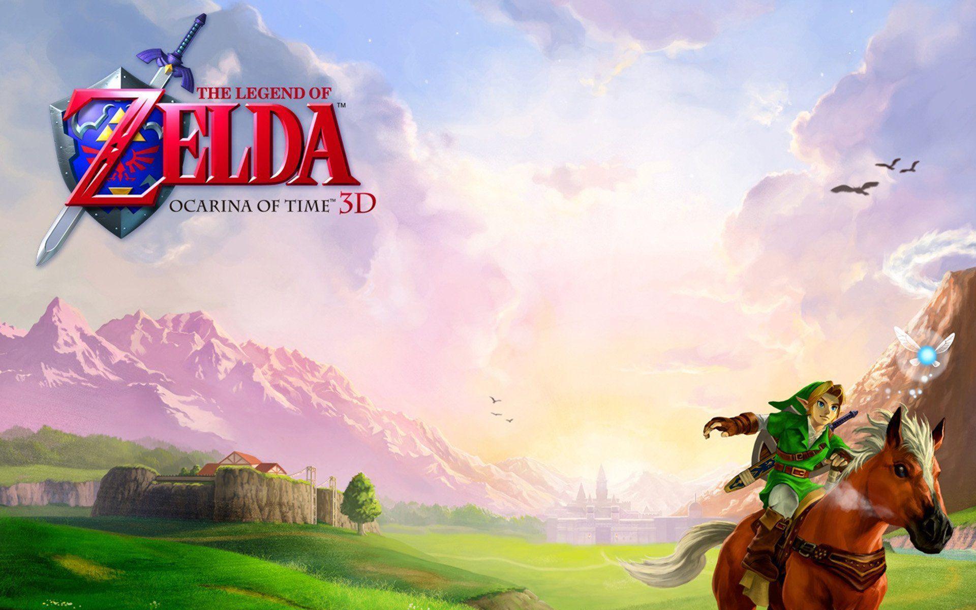 ocarina of time 3d wallpaper