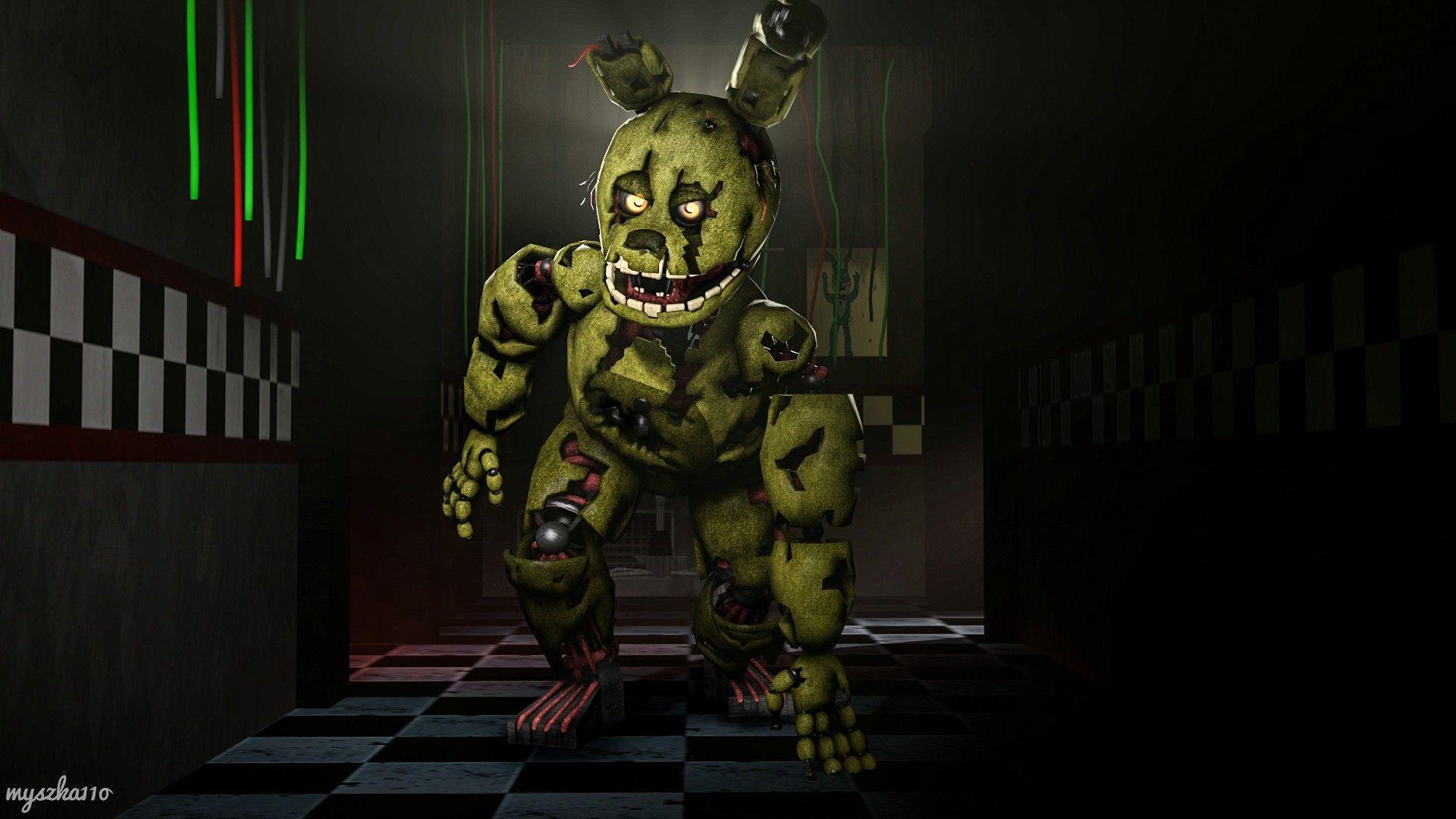 No More Mr. Nice Guy (Springtrap SFM Wallpaper)