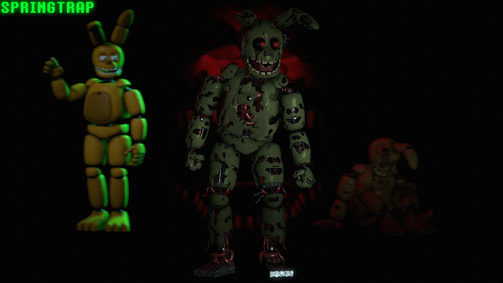 fnaf 3 wallpaper springtrap Wallppapers Gallery