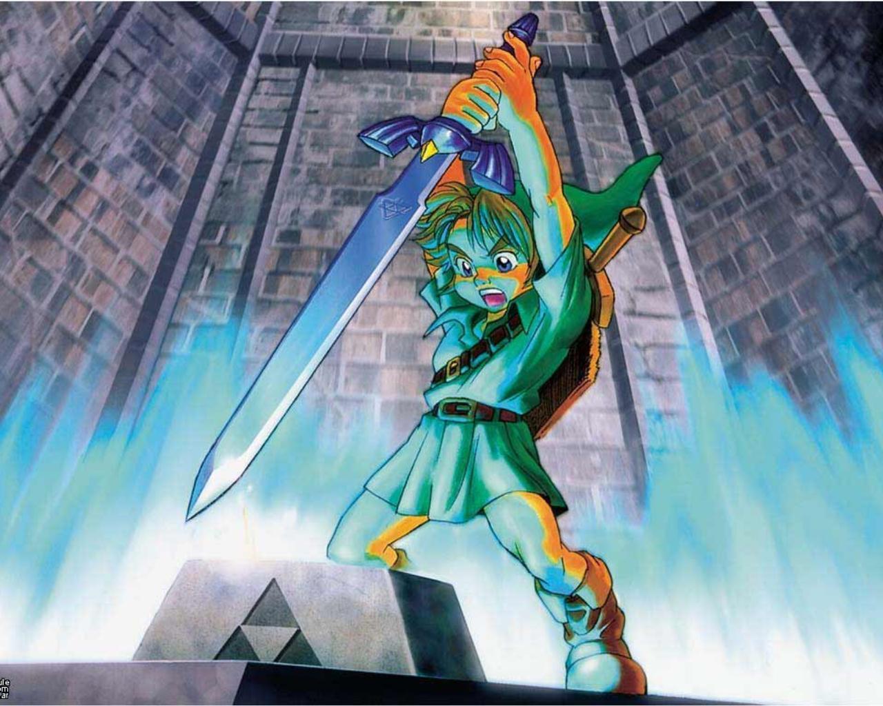 Zelda Ocarina of Time Wallpaper / Desktops Background