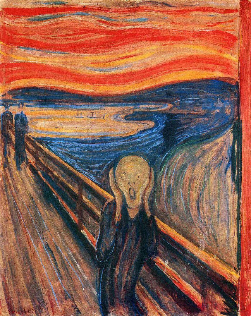 The Scream Munch Wallpaper Image