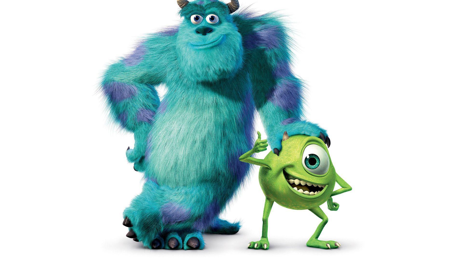 Sulley e Mike. Monstros. E' and Mike d'antoni