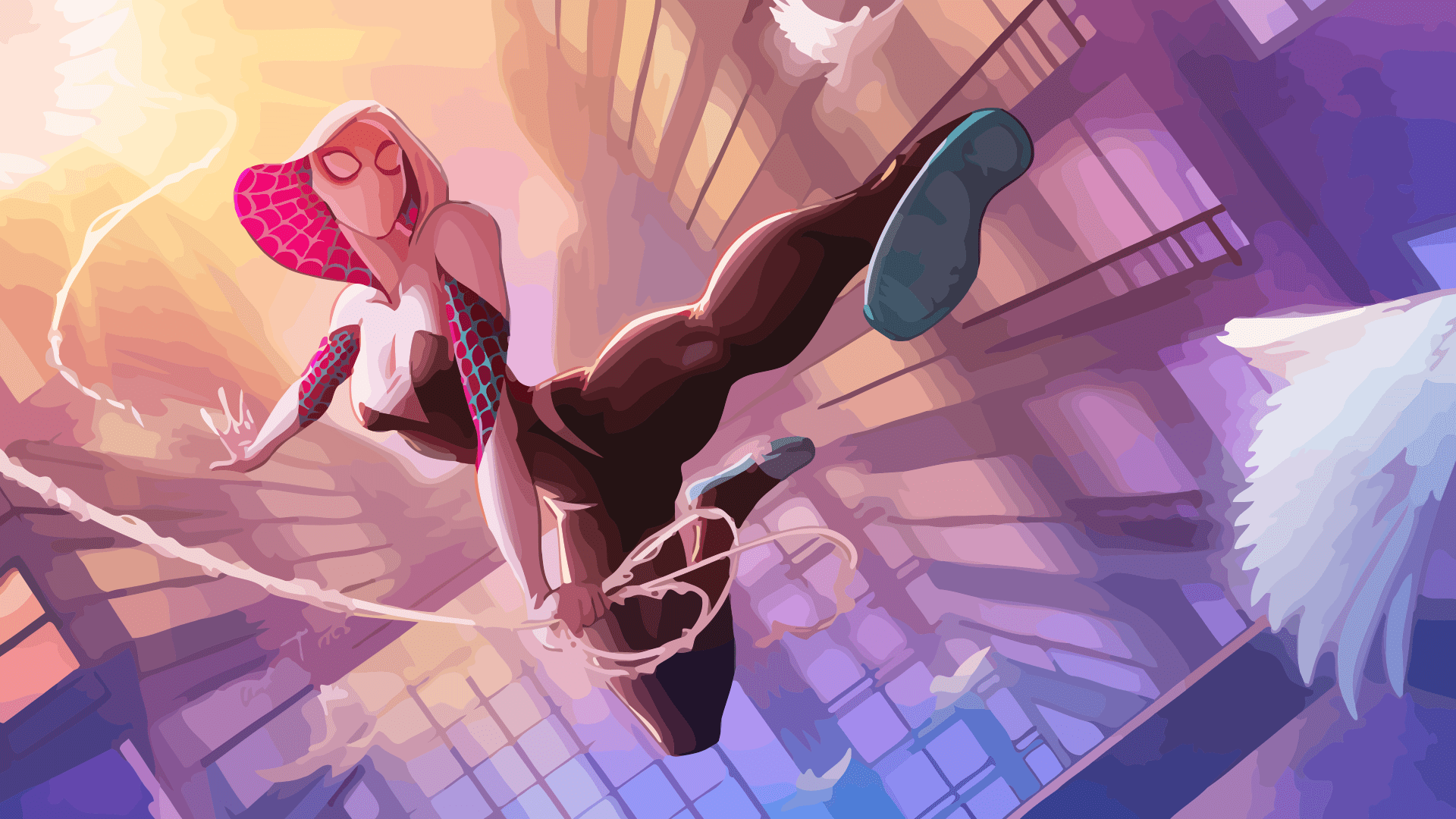 Spider Gwen HD Wallpaper And Background Image