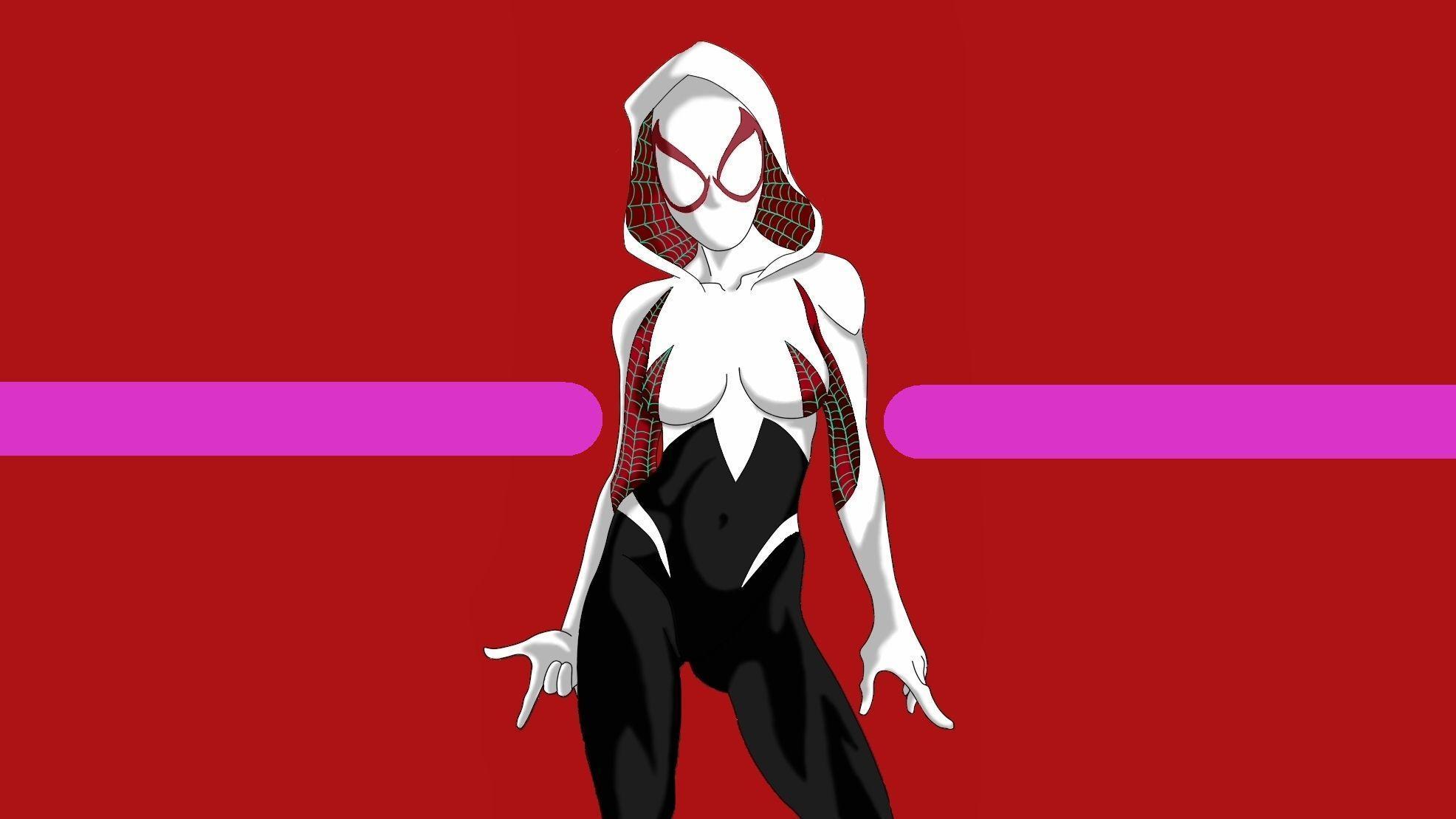 Spider Gwen Comic Wallpaper