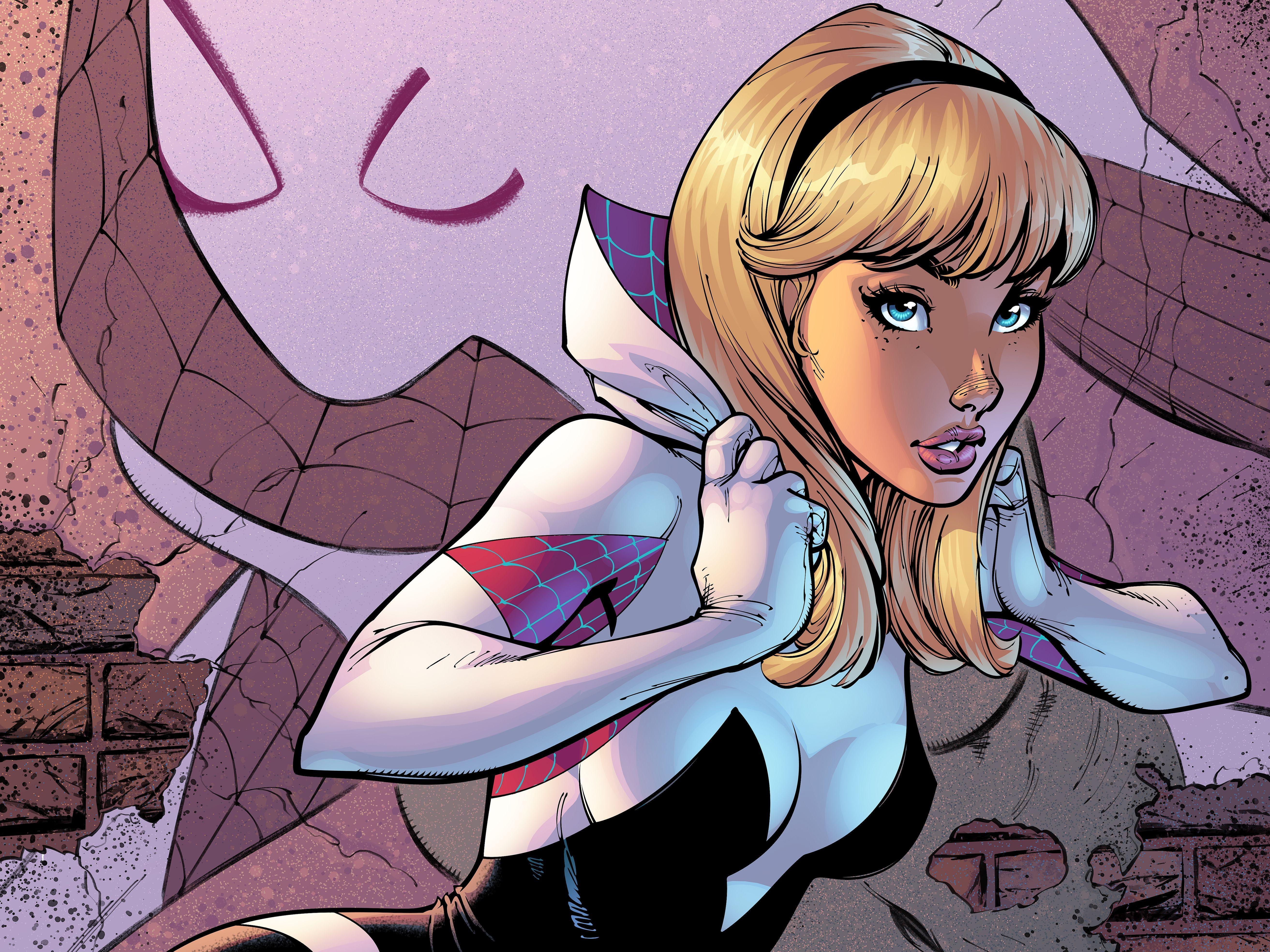 Spider Gwen HD Wallpaper