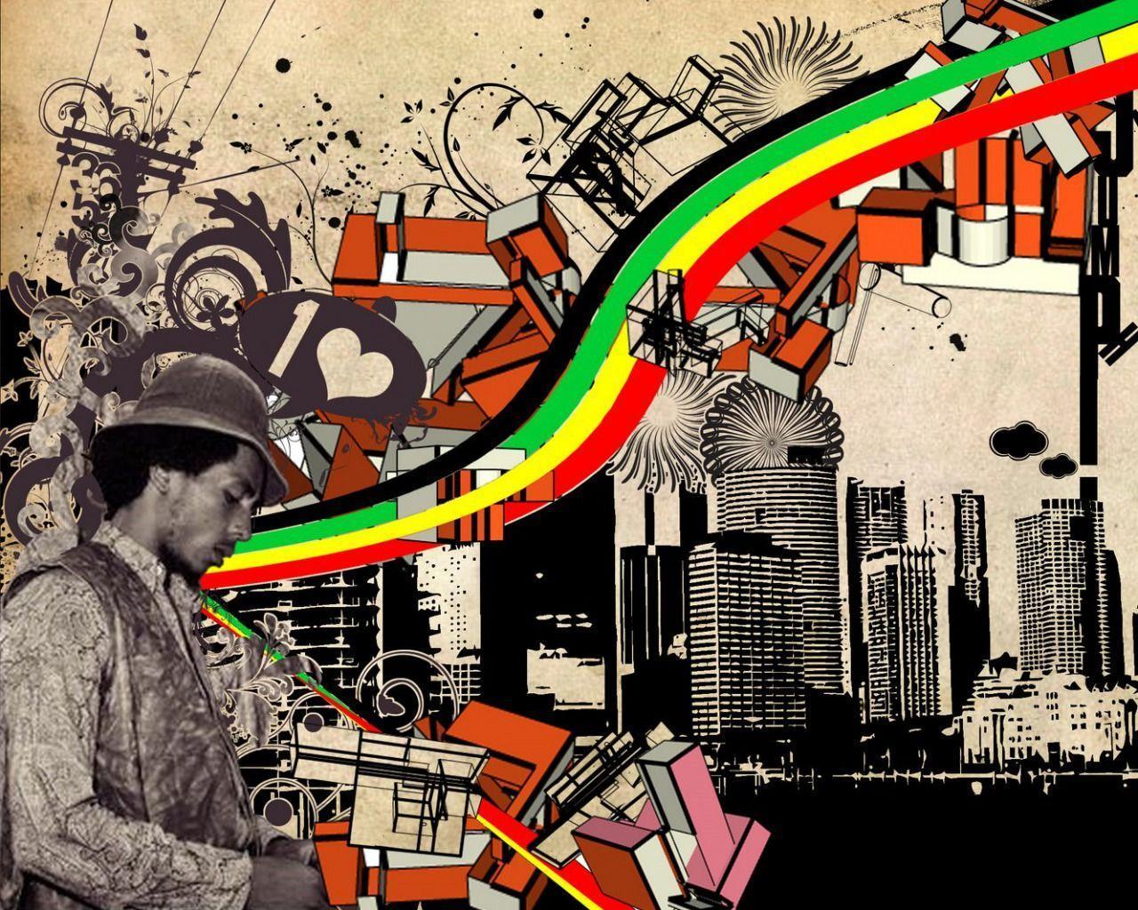 imma24, Bob Marley Wallpaper