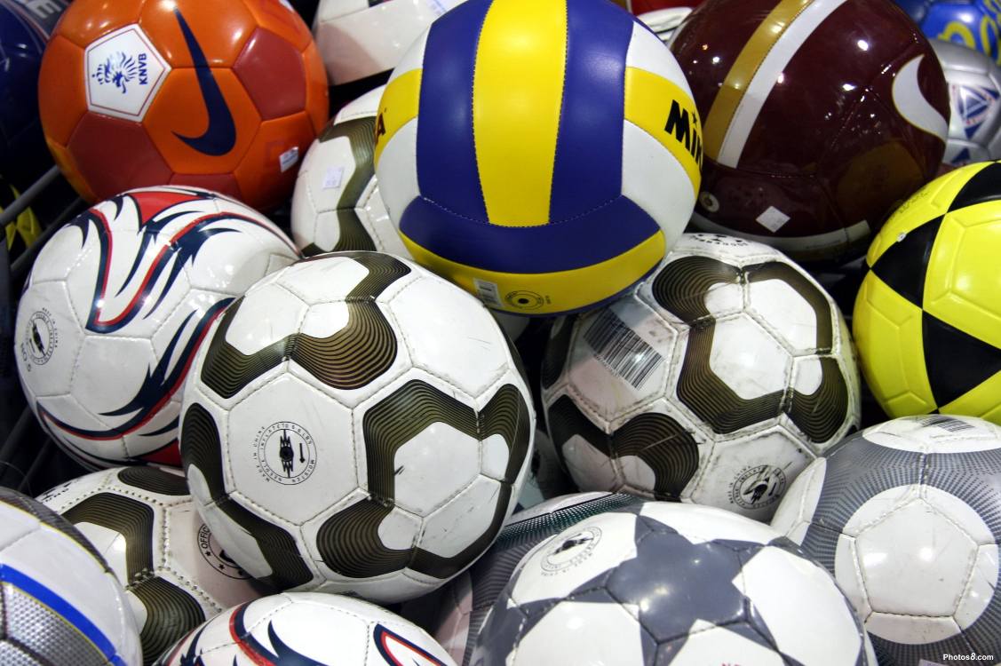 Фото мячей разных видов спорта