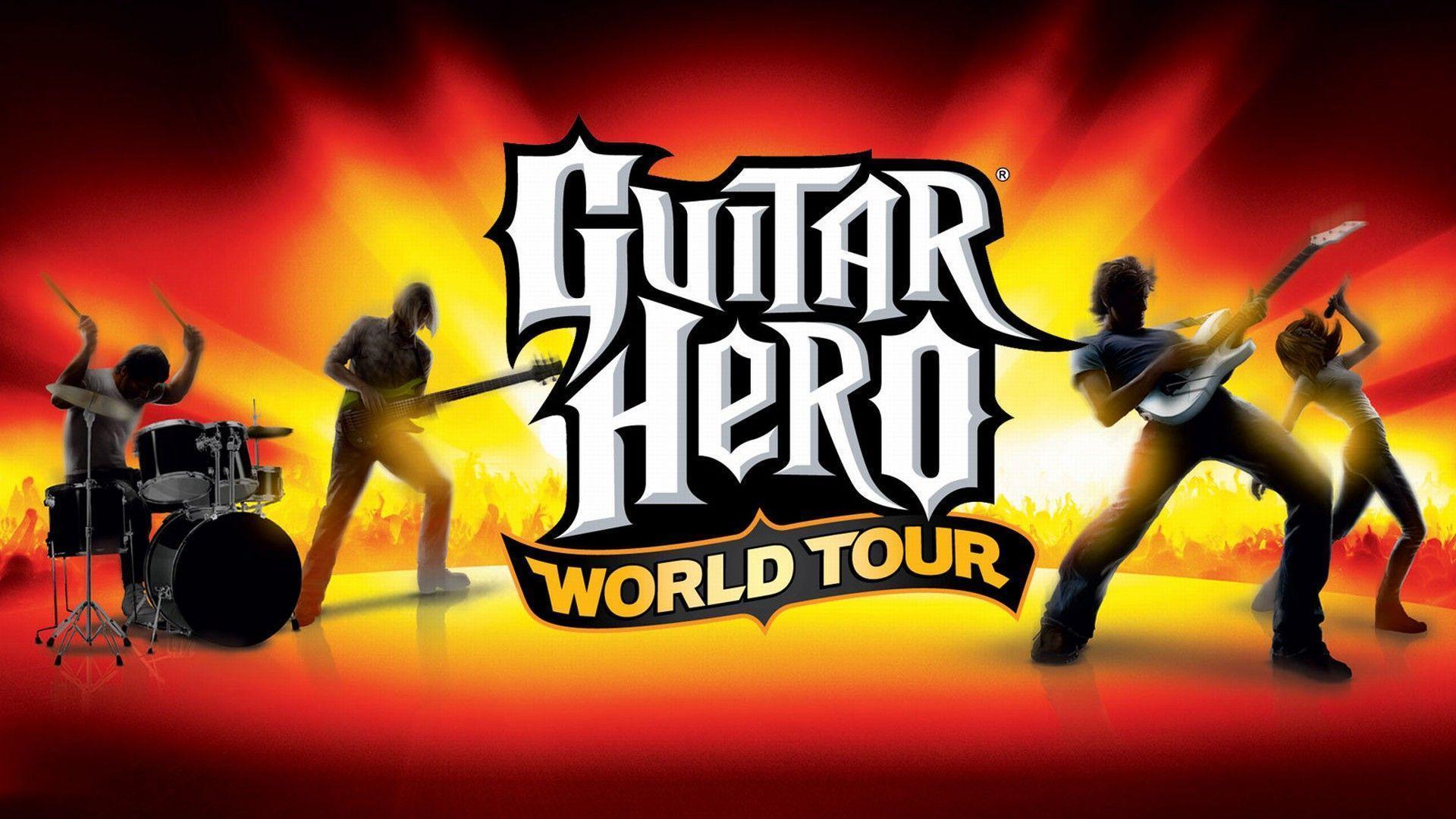 Guitar Hero: World Tour HD Wallpaper. Background