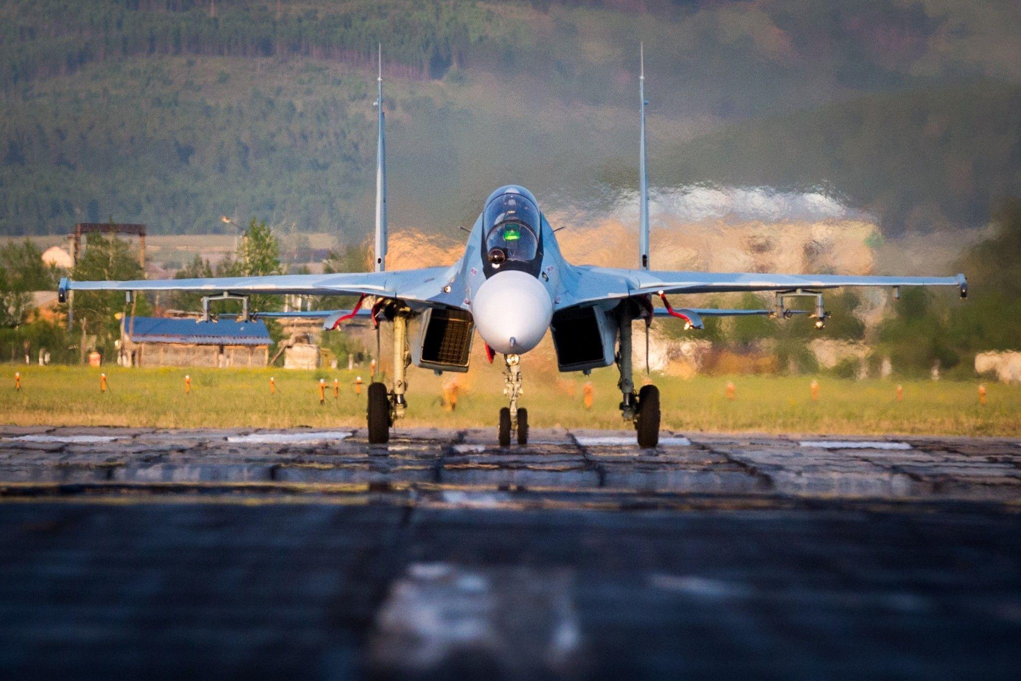 sukhoi Su Military Aircraft Wallpaper HD / Desktop and Mobile