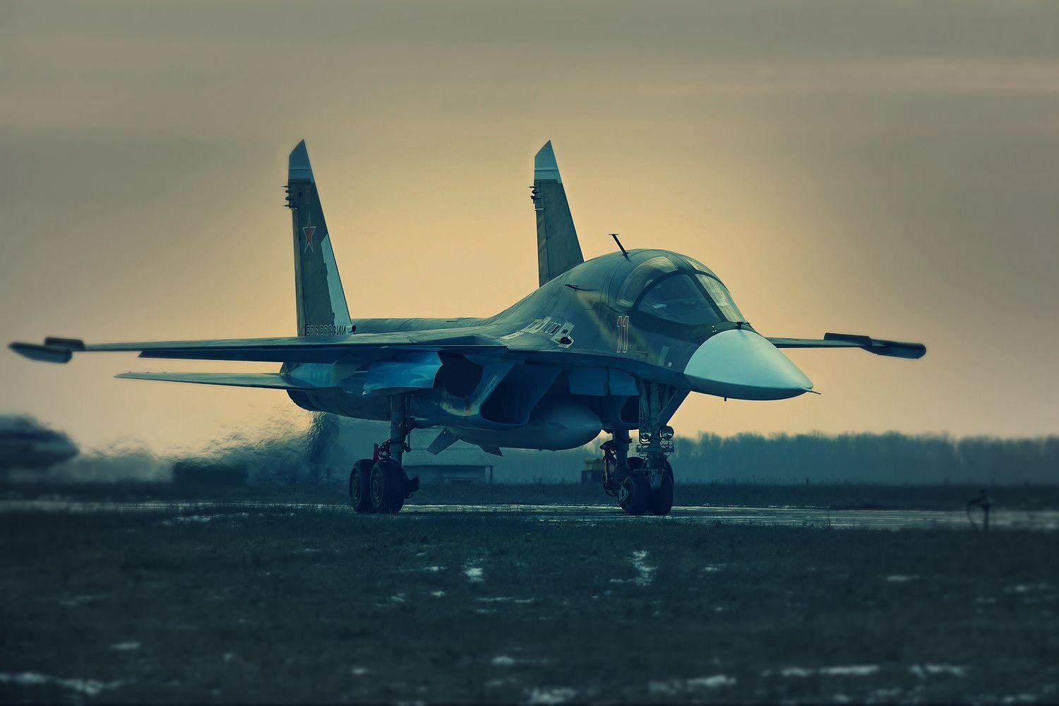 Su 34 Wallpaper Sukhoi Jet Russia Plane Sucho Full Hd Aircraft