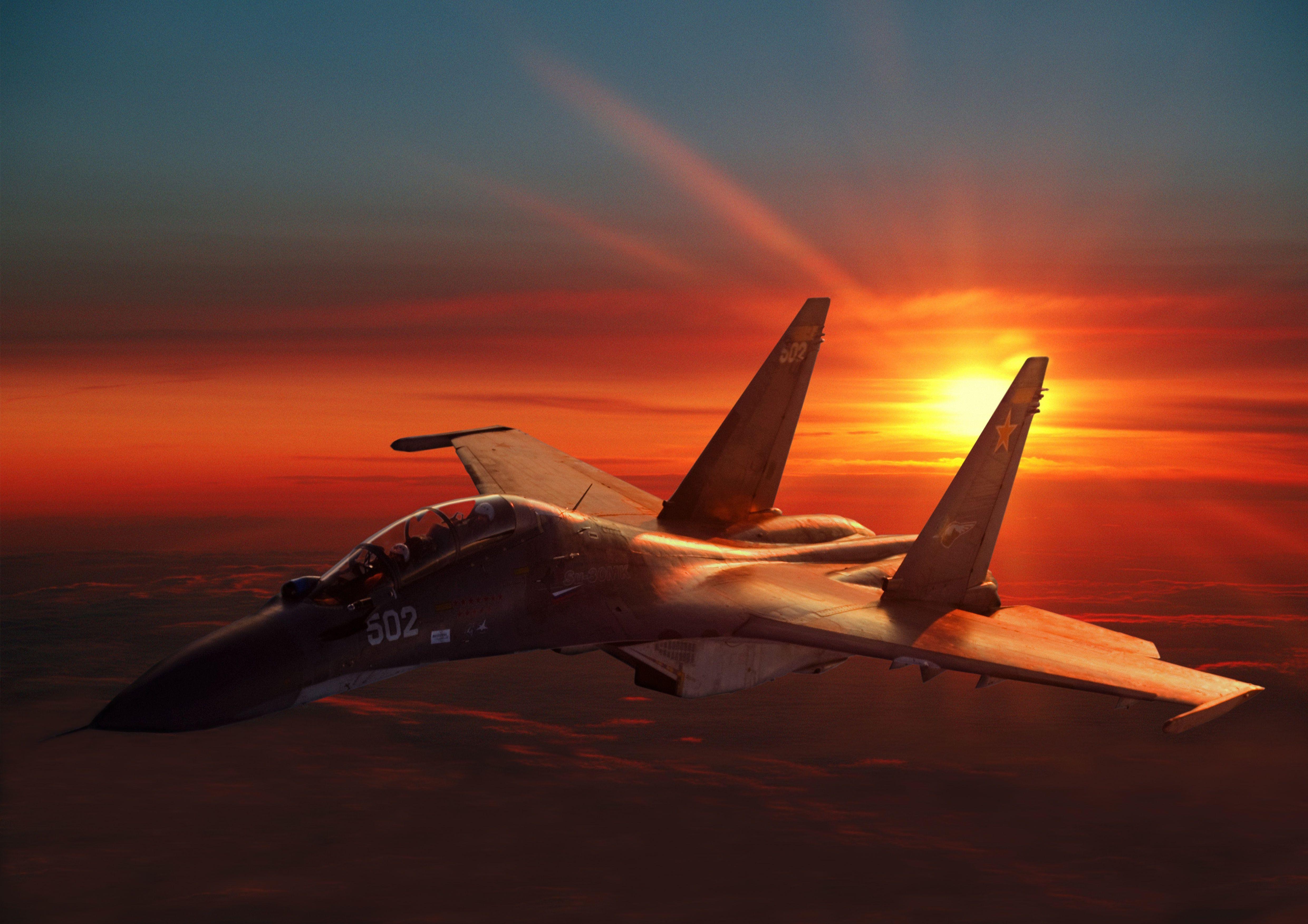 Sukhoi Su 30 HD Wallpaper