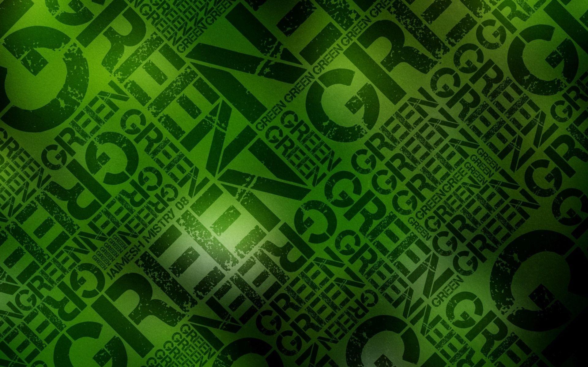 Wallpaper Green, Black, Lettering, Wall, Letters HD, Picture, Image