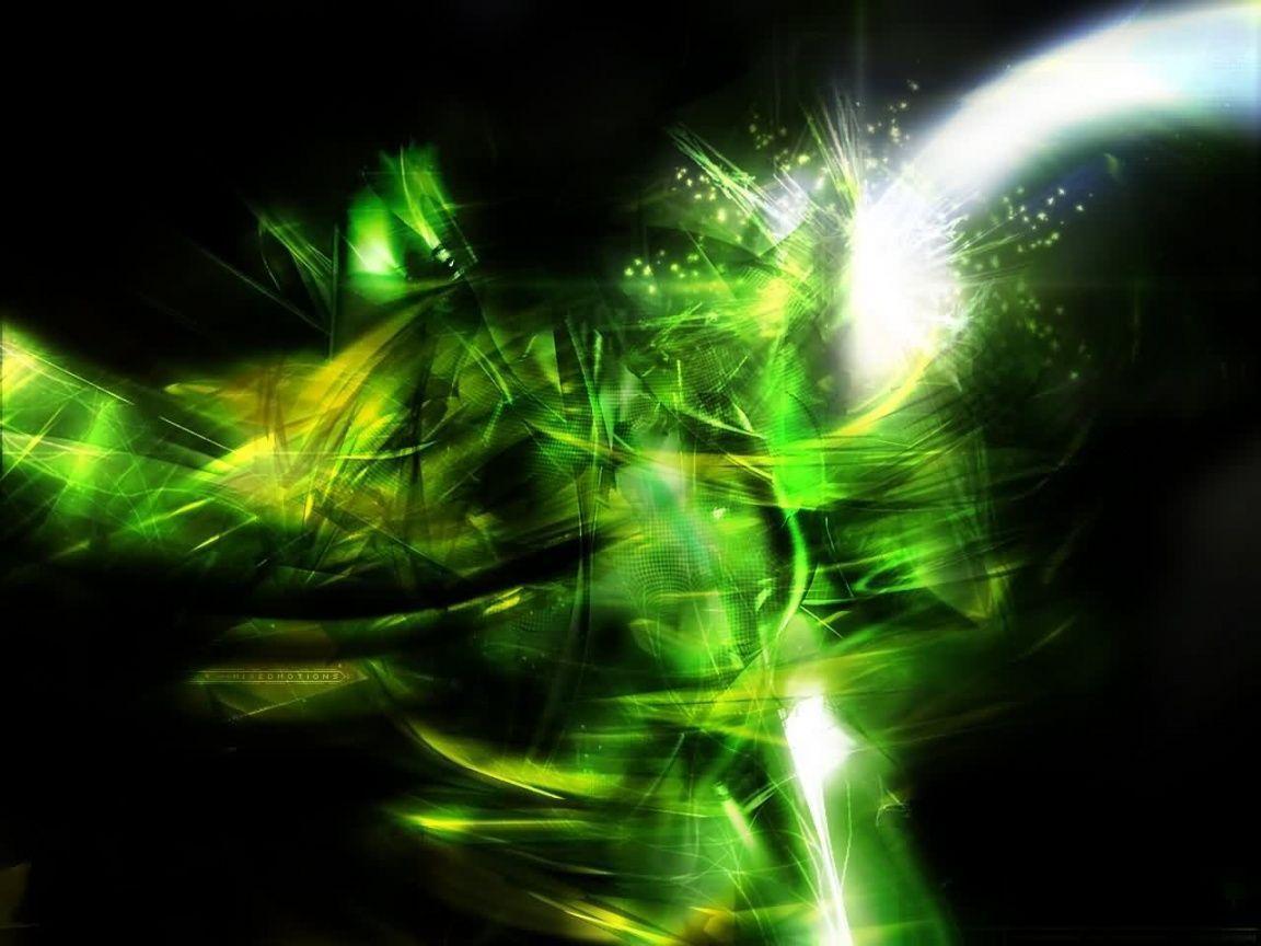 Black And Green Abstract Wallpapers - Wallpaper Cave