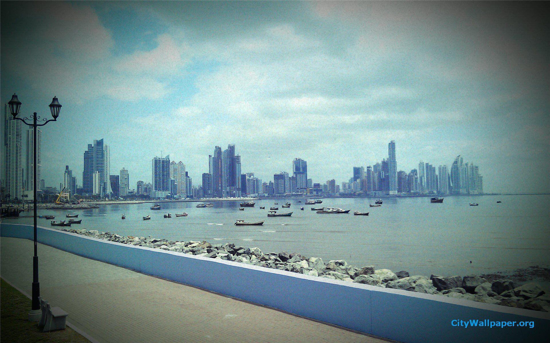Panama Skyline Wallpaper