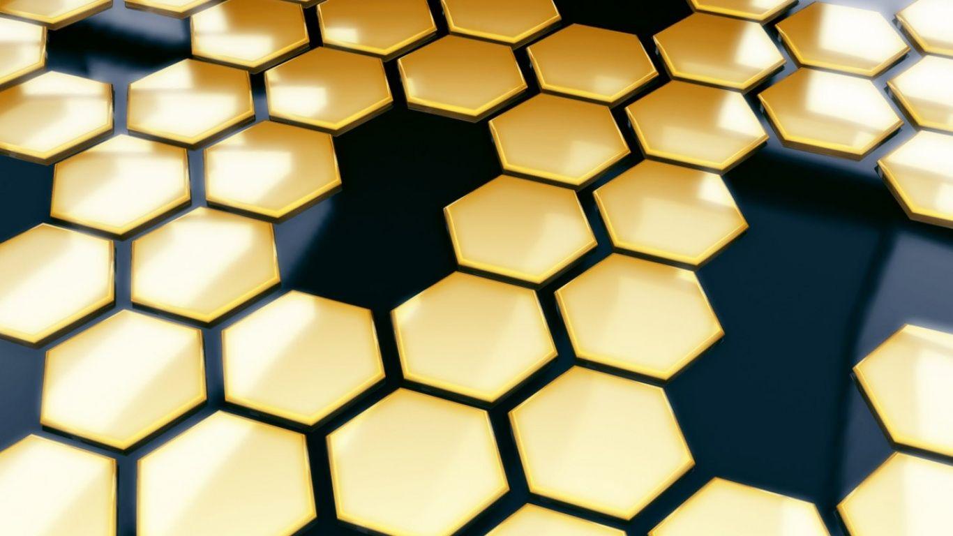 Honeycomb Background Wallpaper Pattern Stock Vector Royalty Free  264507200  Shutterstock