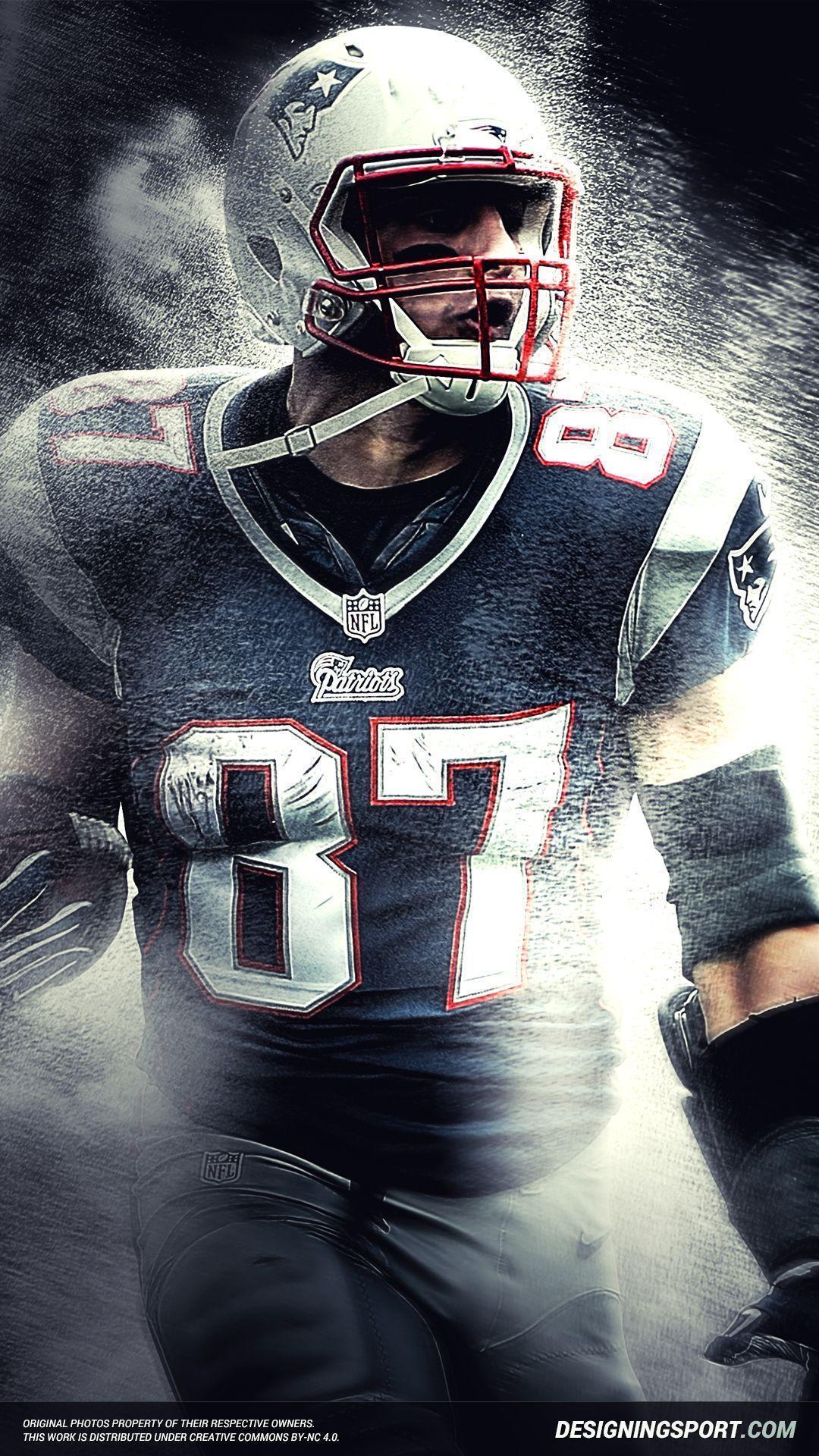 Official website of the New England Patriots Rob Gronkowski HD phone  wallpaper  Pxfuel