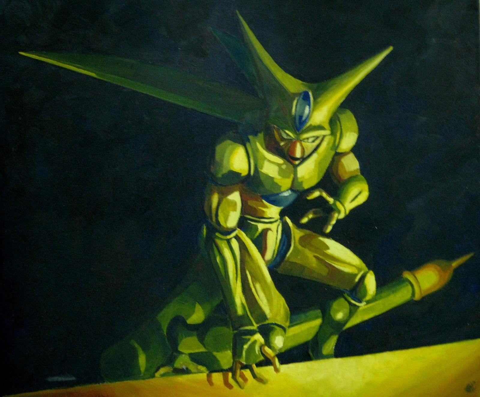 DRAGON BALL Z WALLPAPERS: Imperfect cell