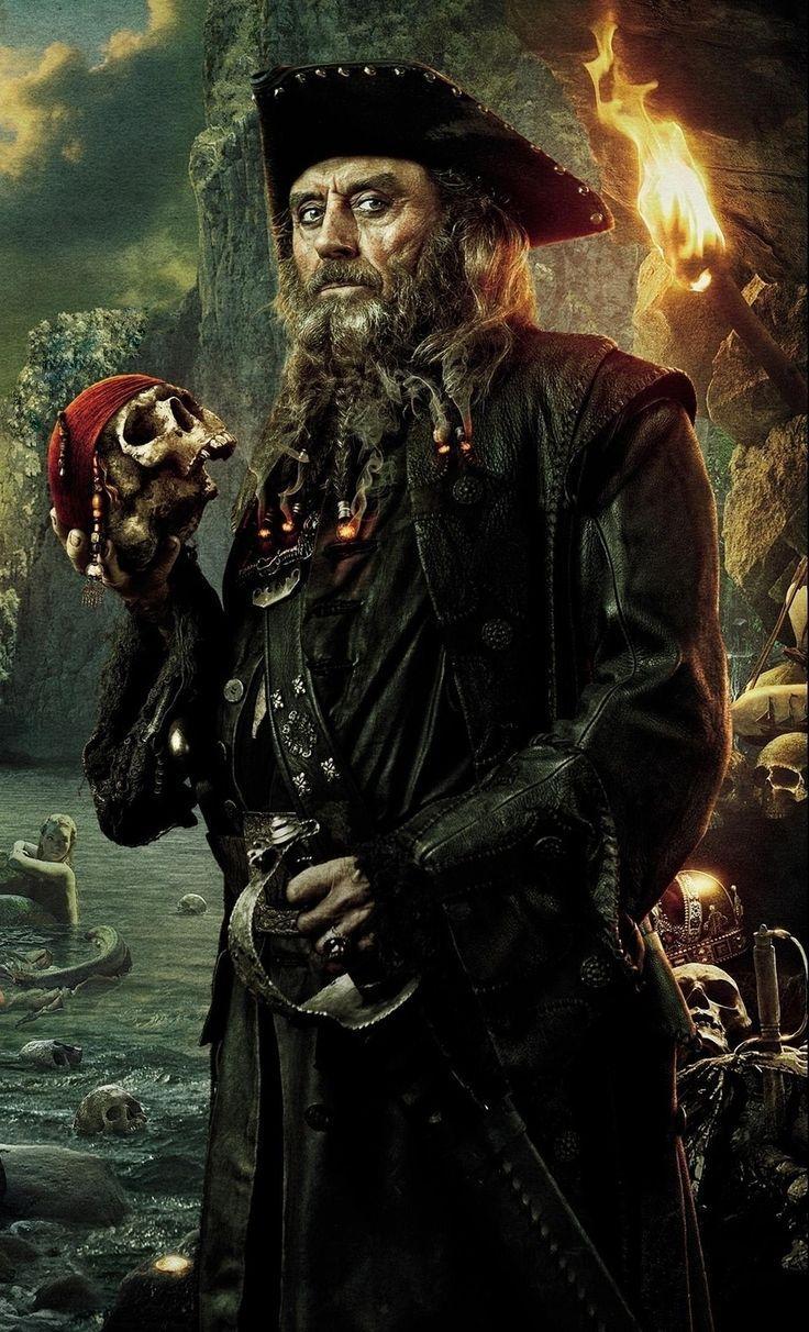 Ian McShane as Blackbeard. Shiver me timbers!