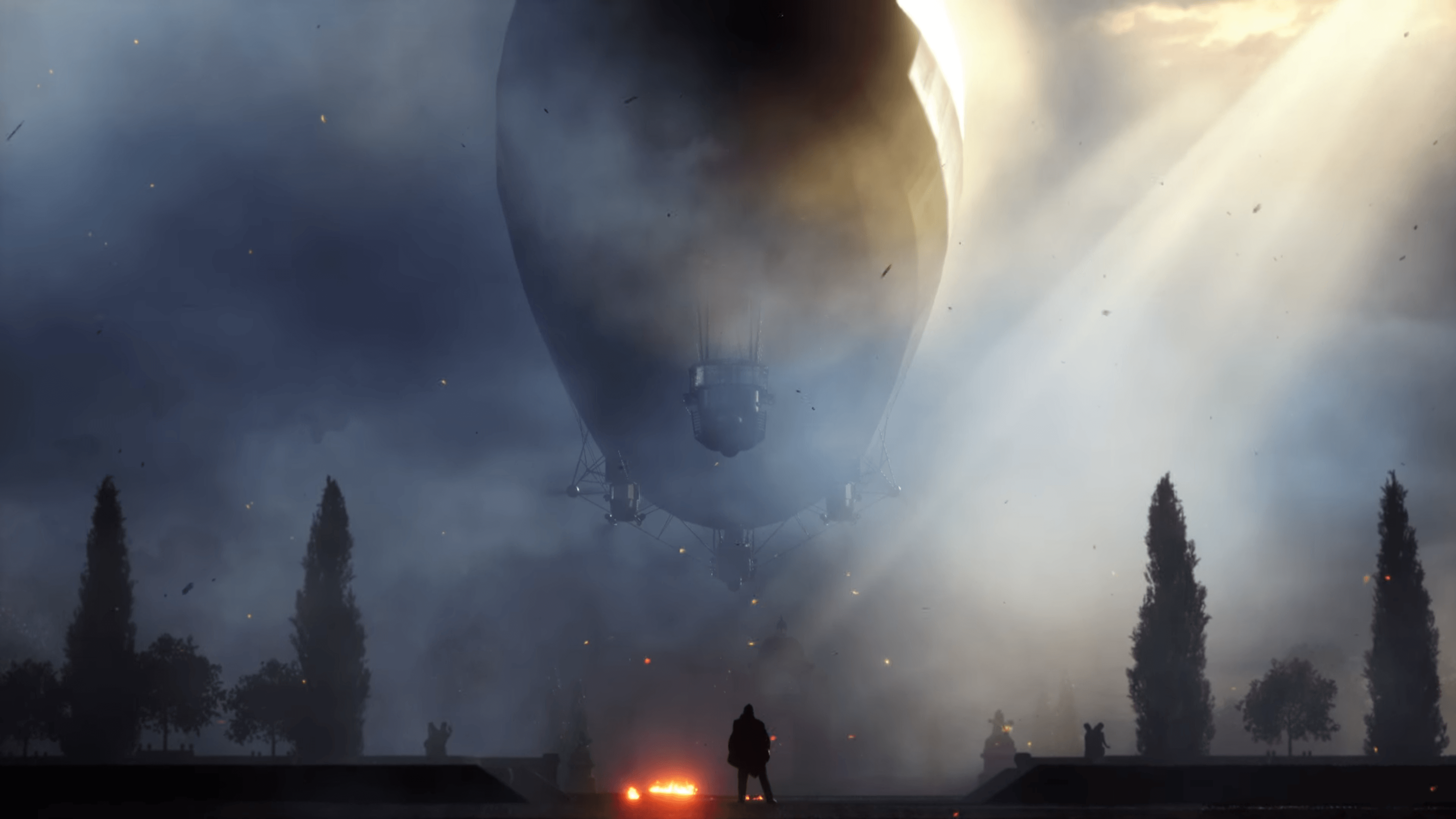 I thought the blimp scene in the BF1 trailer would be an awesome