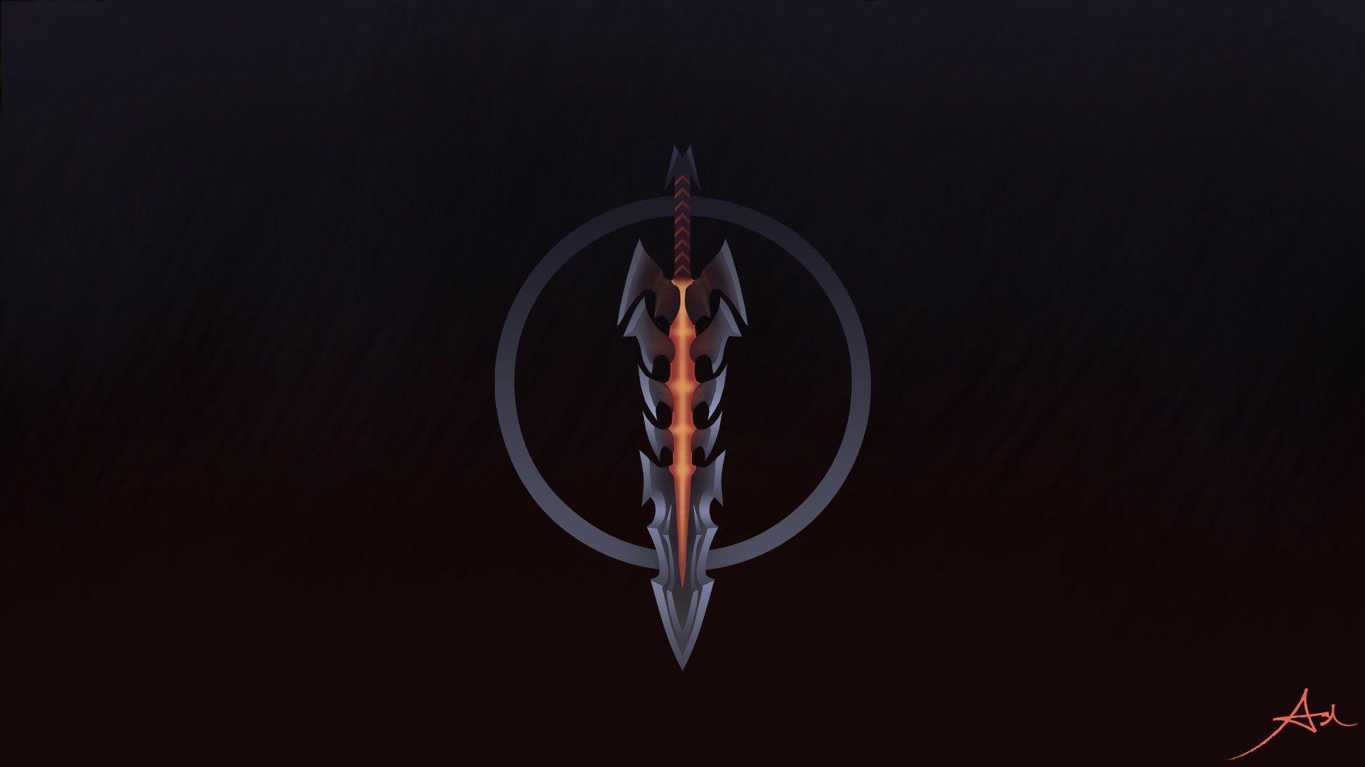 Aatrox (League of Legends) HD Wallpaper. Background